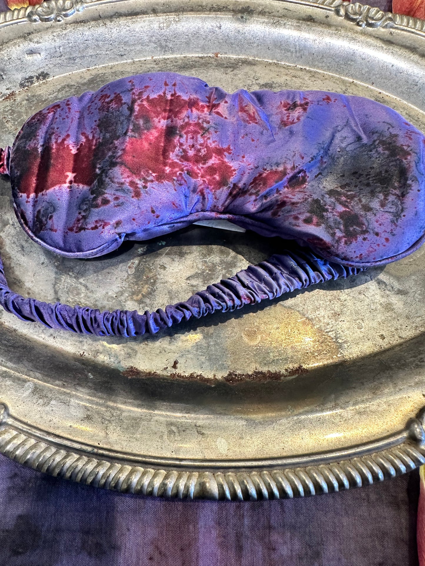 Silk eye mask - water Spirits