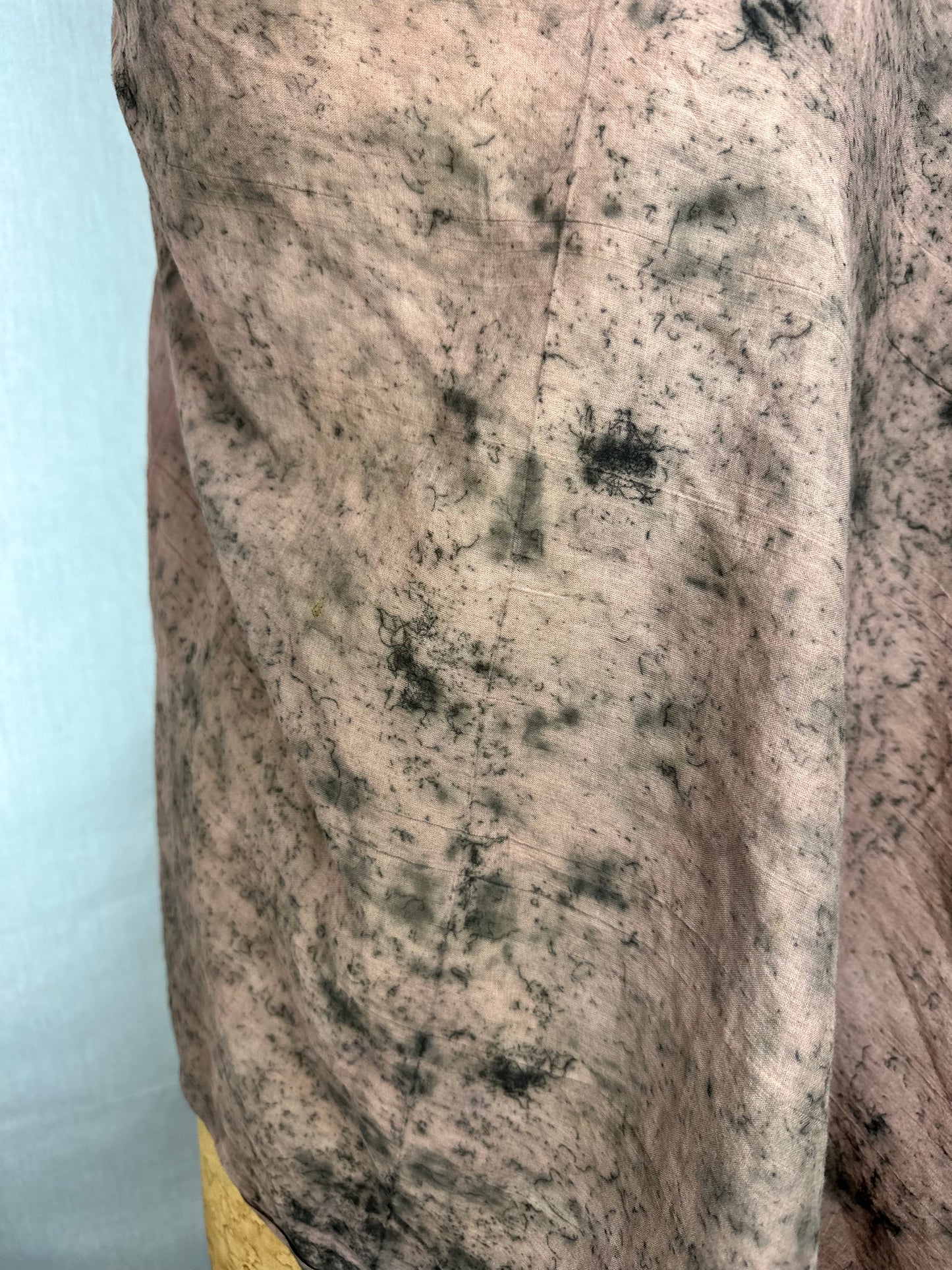 Organic cotton shawl XL- Deep root/ Rise high