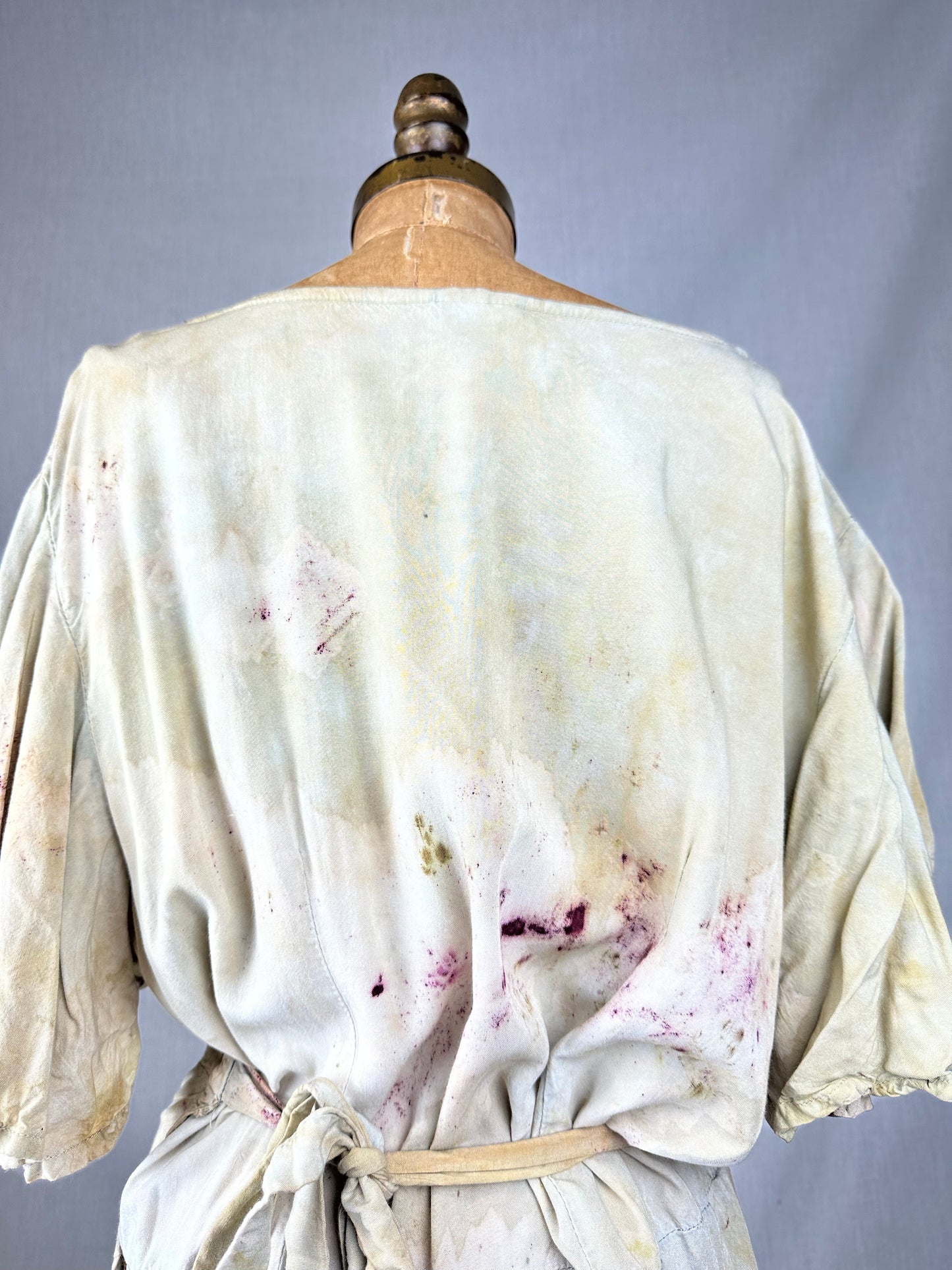 Wrap dress - moss & ferns