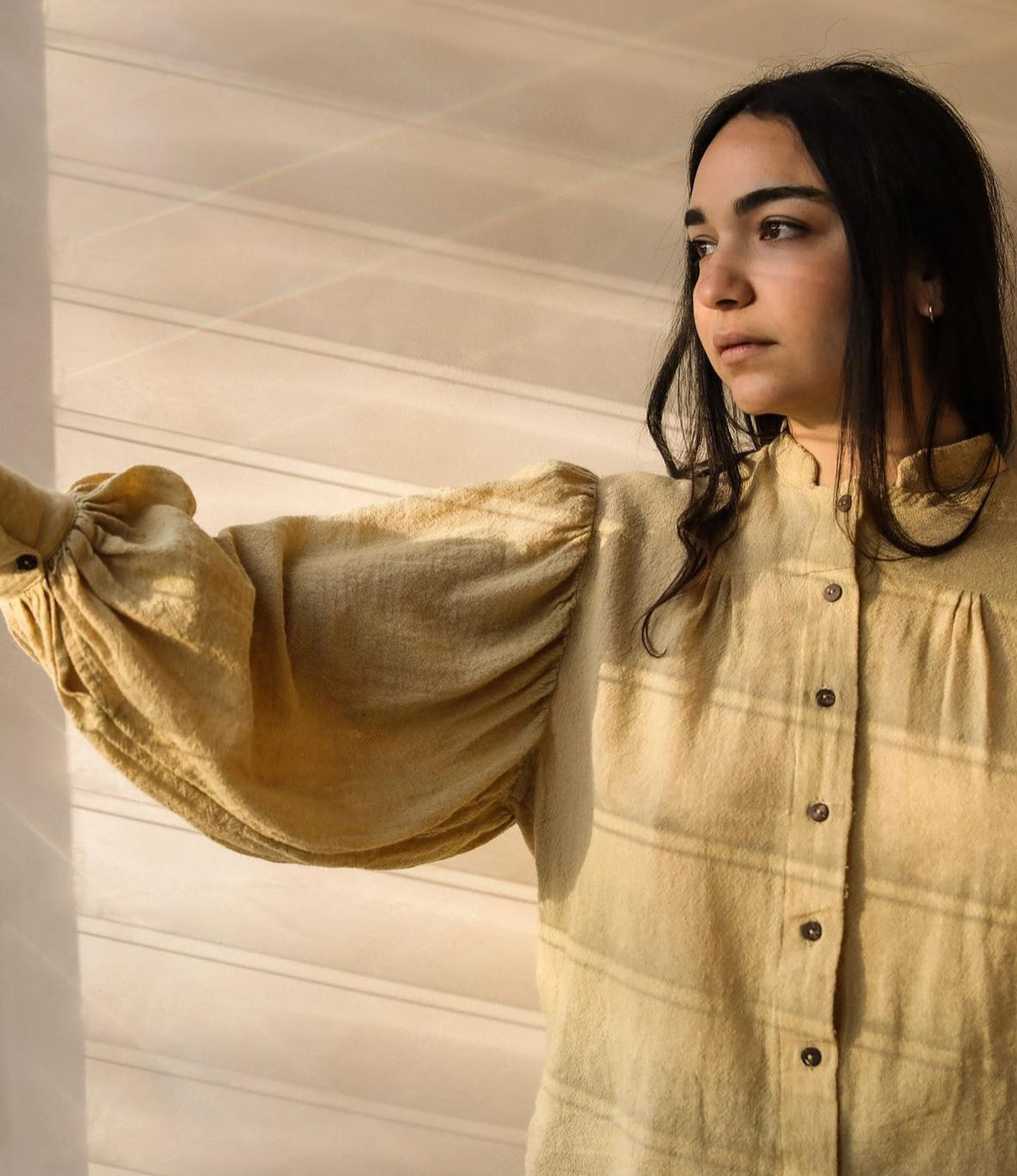 Poet blouse - lavender