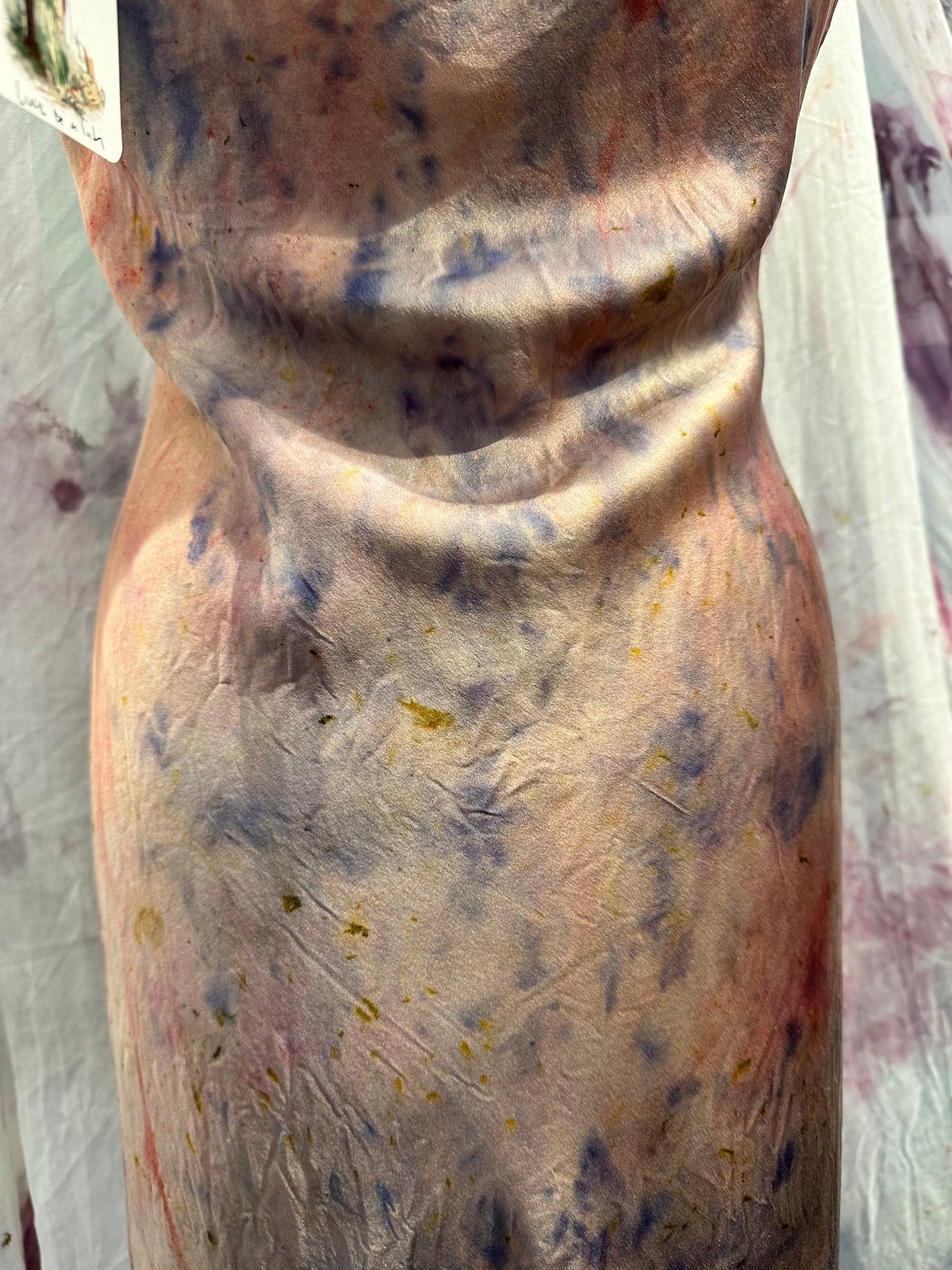 Silk slip dress - luck be a lady