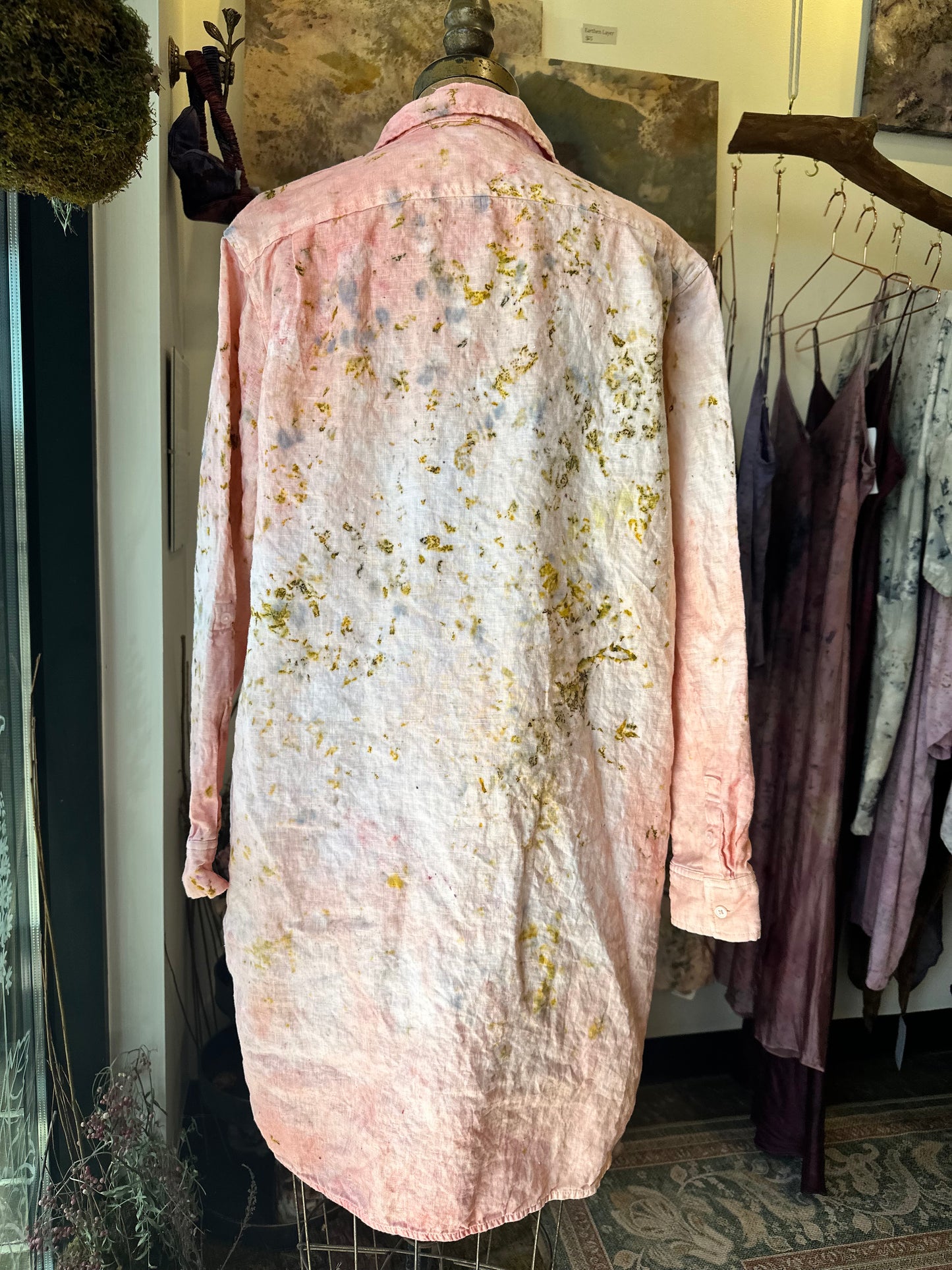 Linen tunic - sunset