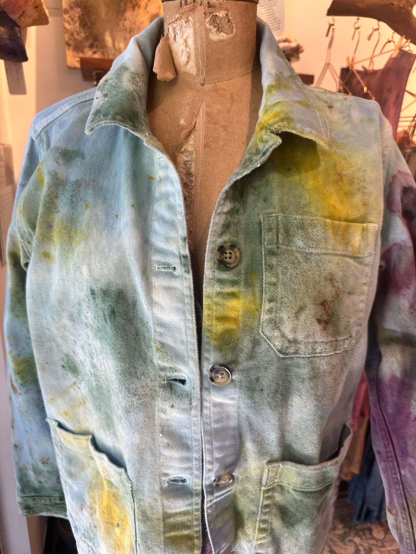 Denim jacket - all that eye sea