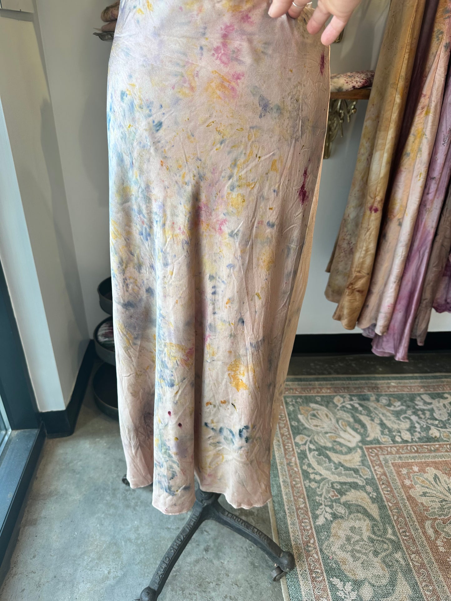 Silk skirt - all that shimmers