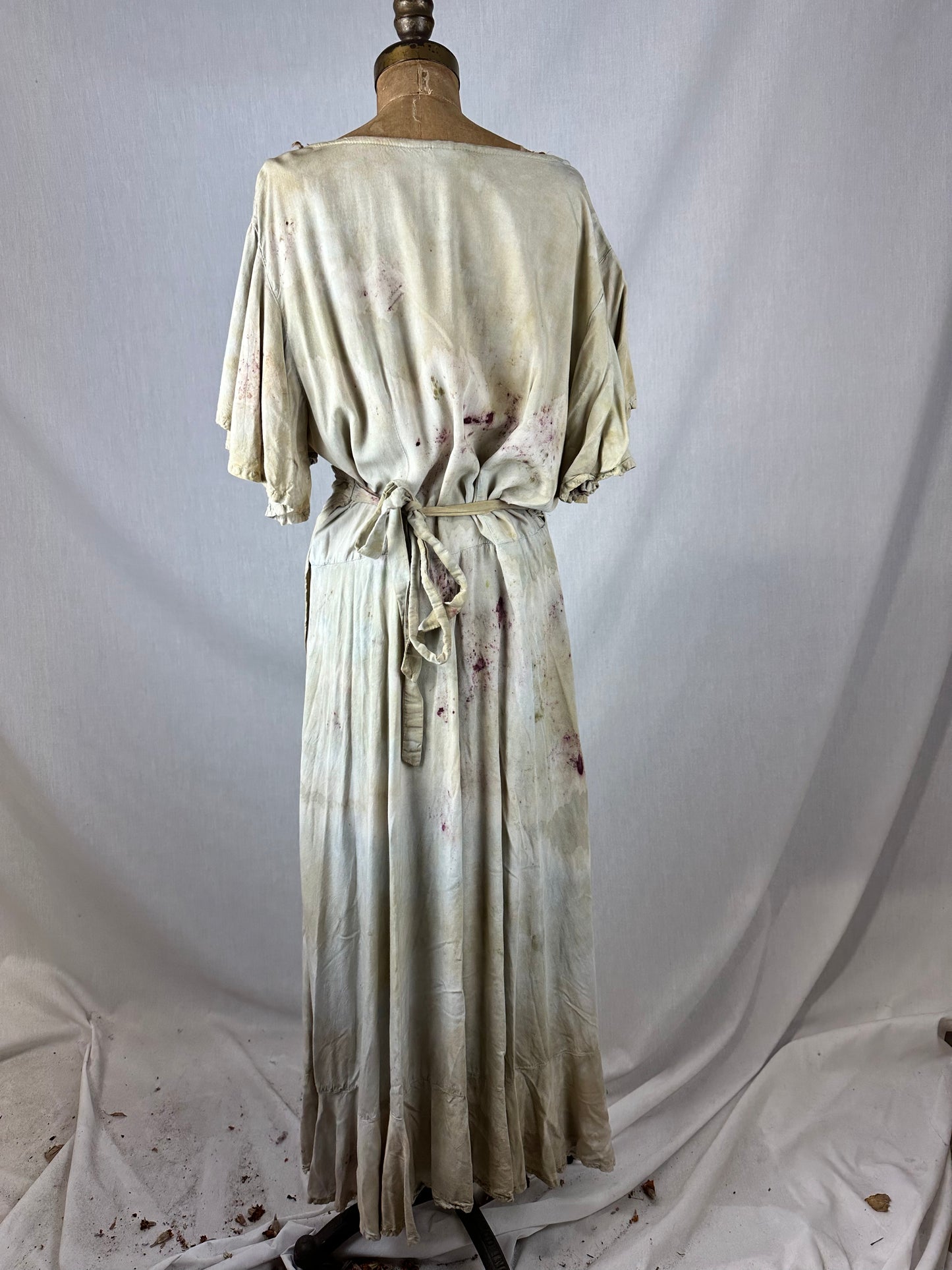 Wrap dress - moss & ferns