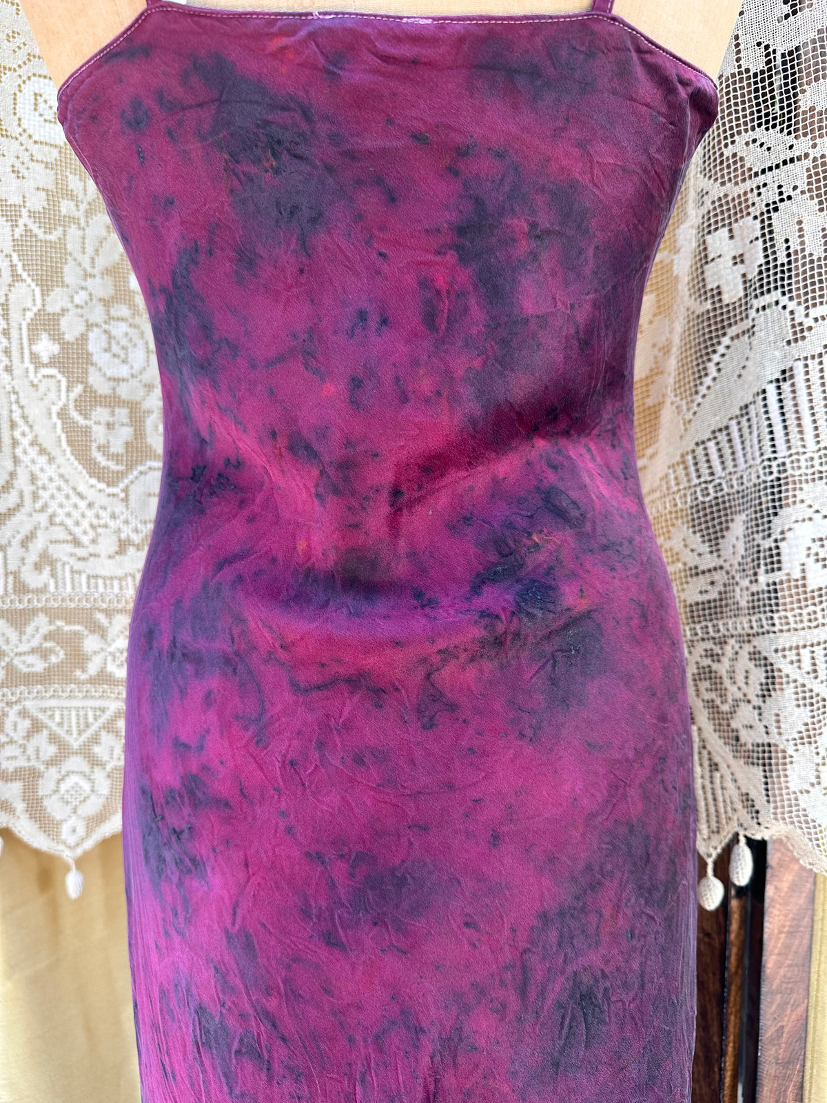 Silk slip dress - divine protection