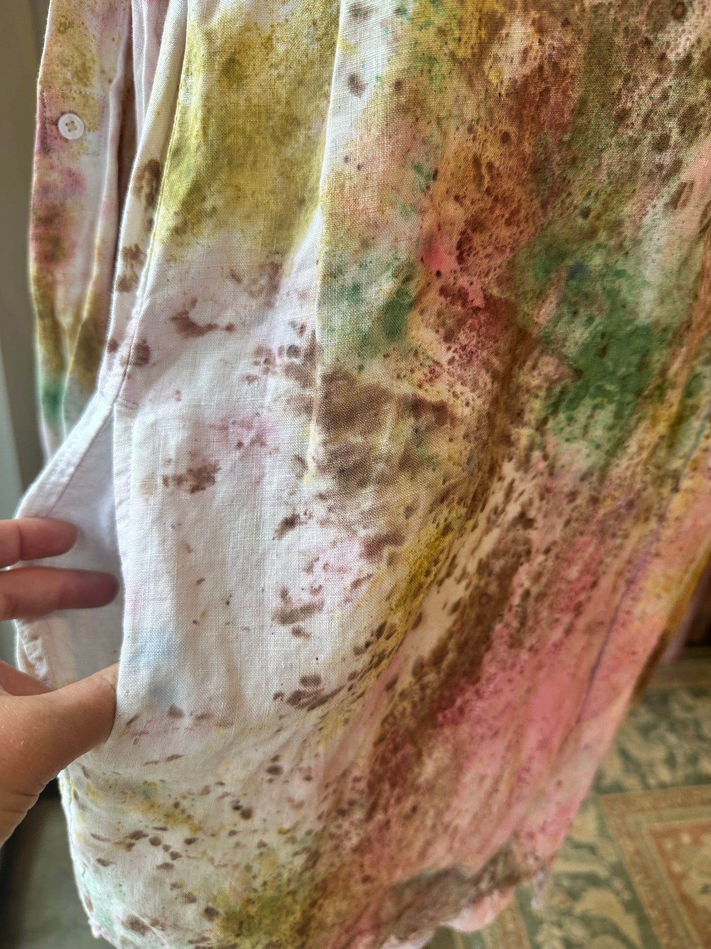 Linen tunic- honey & sunshine