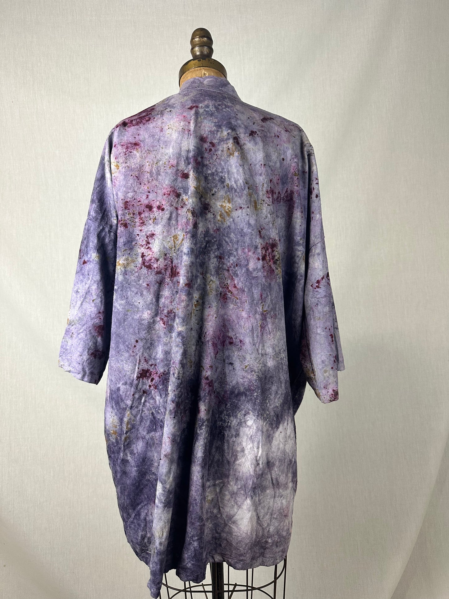 Raw silk jacket - otherworldly