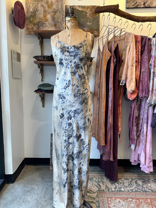 Silk slip dress maxi - kissed by a rose 🥀