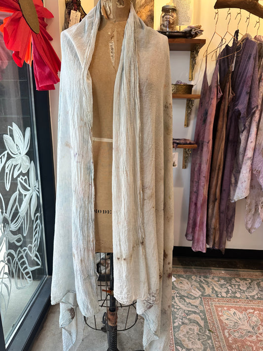 XL organic cotton shawl