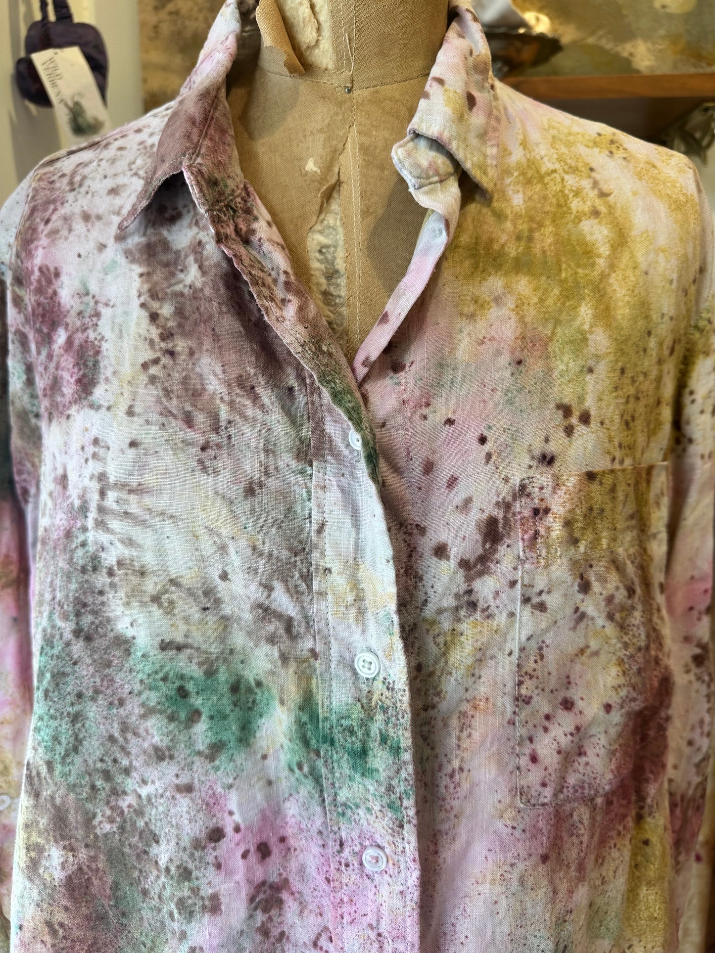 Linen tunic- honey & sunshine