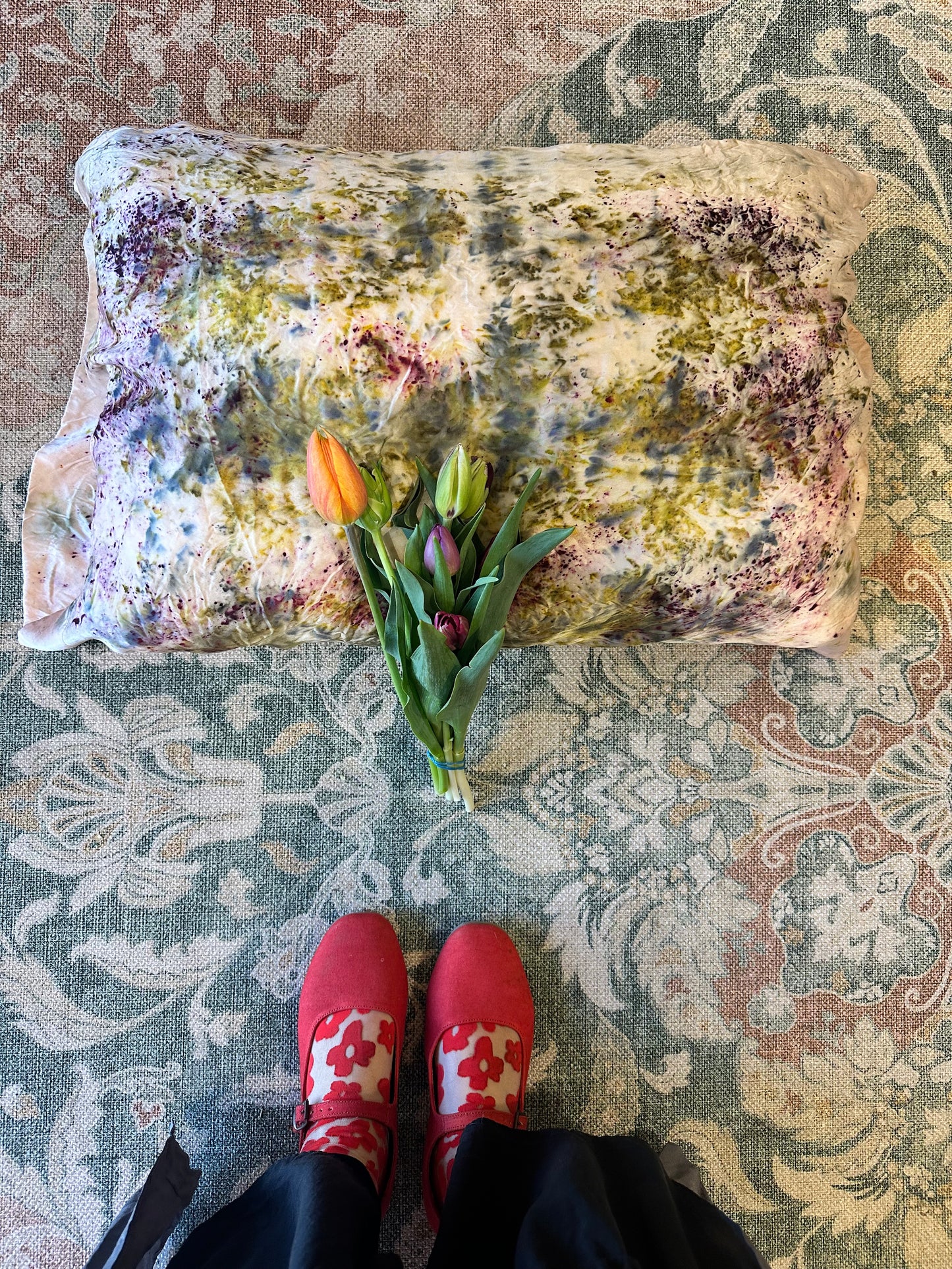 Silk pillow case set