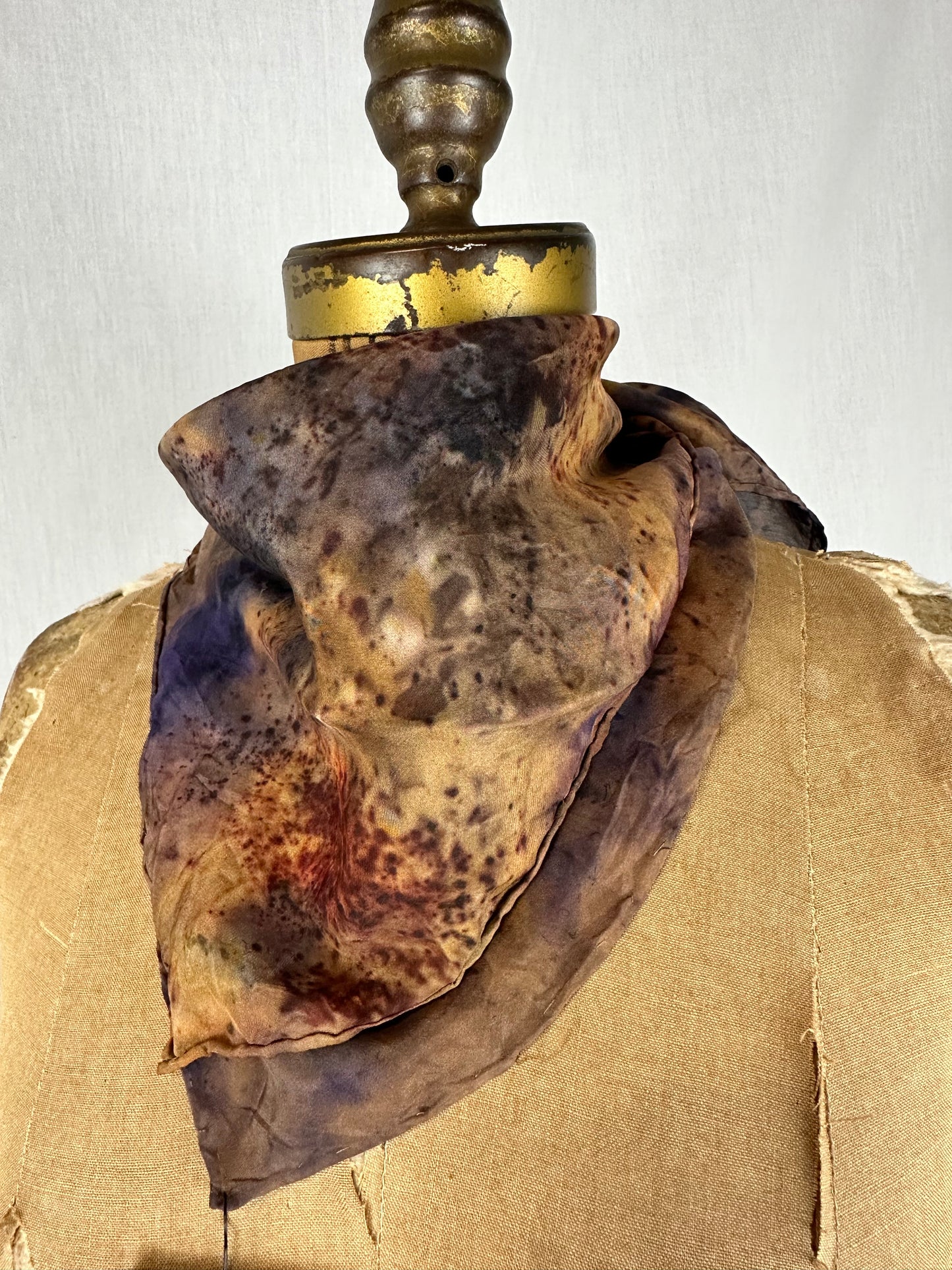 Silk bandana / altar cloth - wise tree