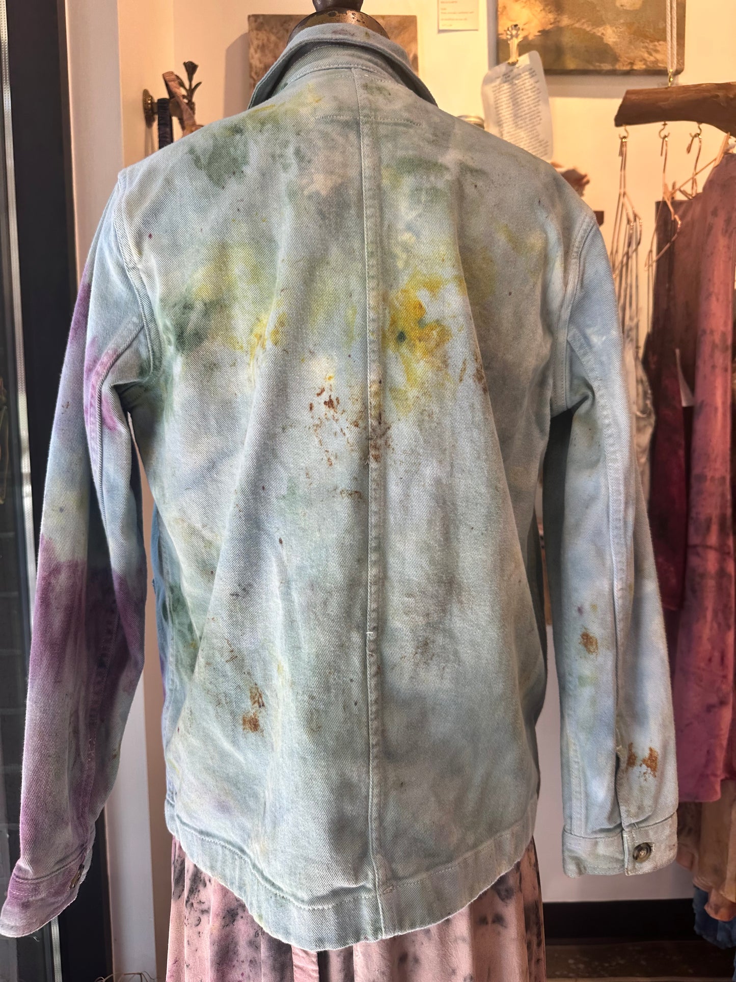 Denim jacket - all that eye sea