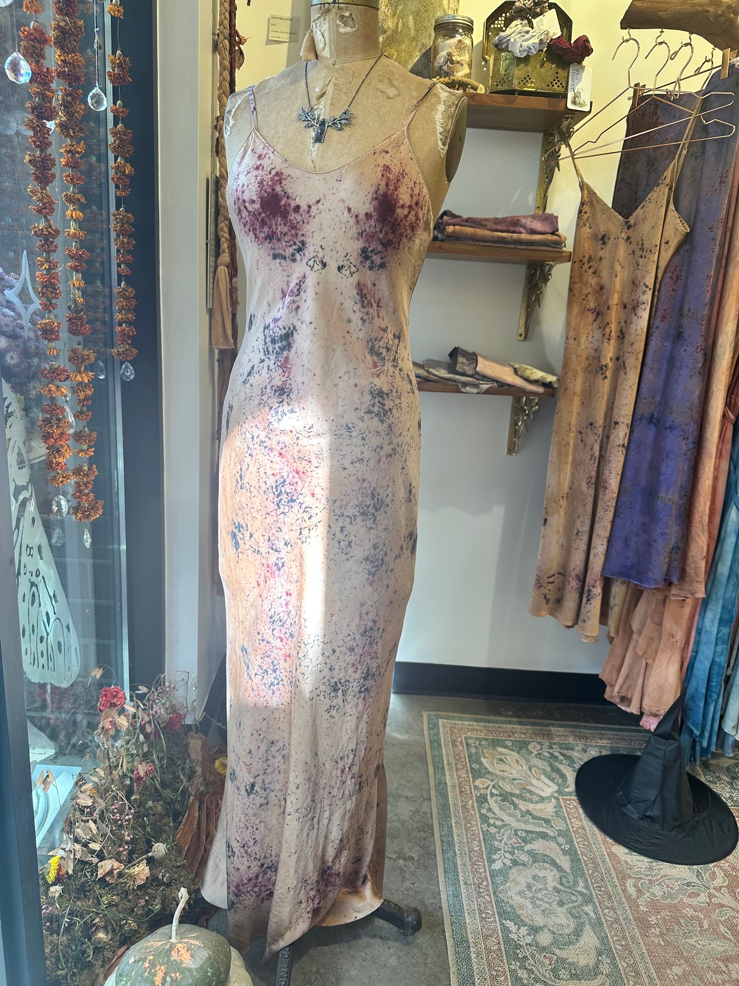 Silk slip dress - power center