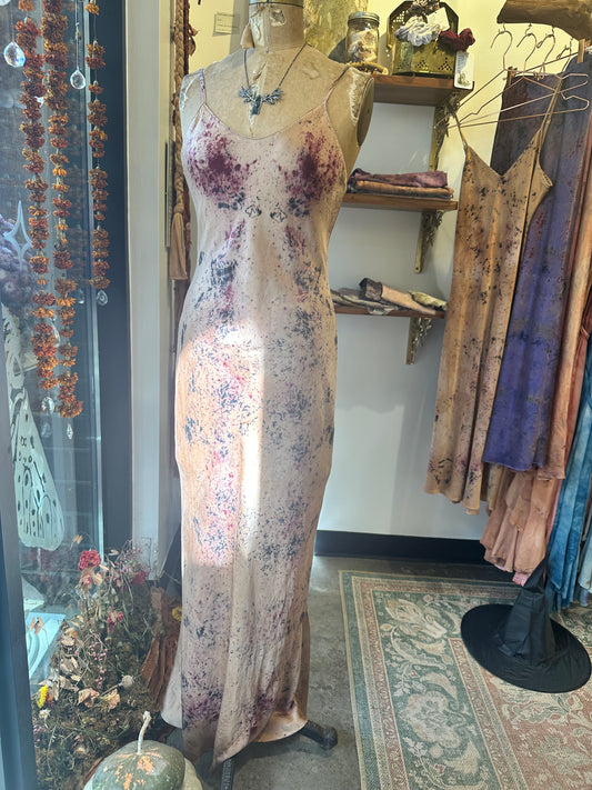 Silk slip dress - power center