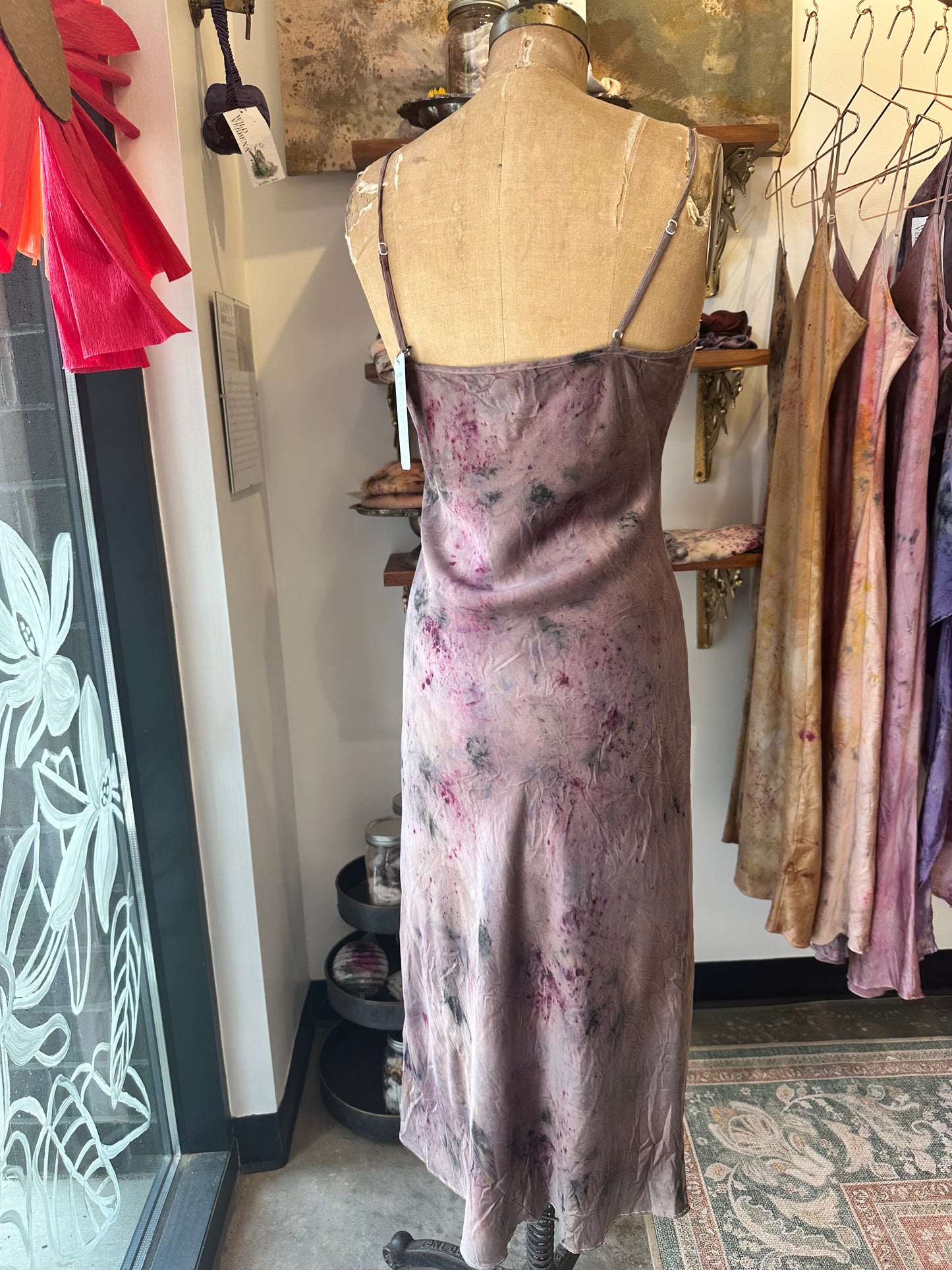 Silk slip dress - earth my body