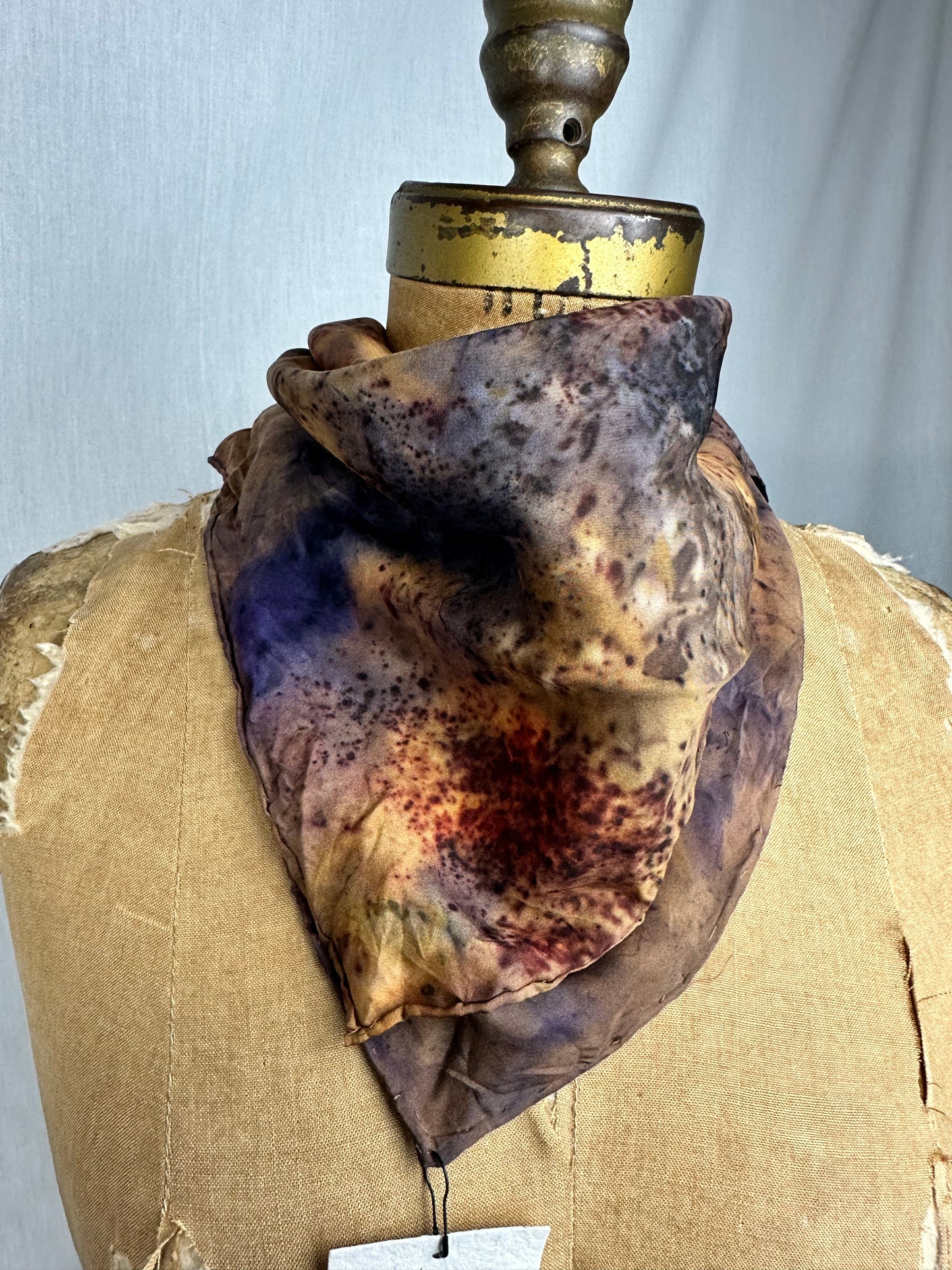 Silk bandana / altar cloth - wise tree