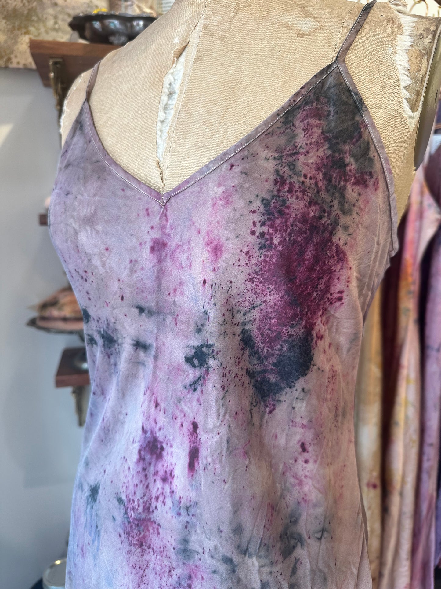 Silk slip dress - earth my body