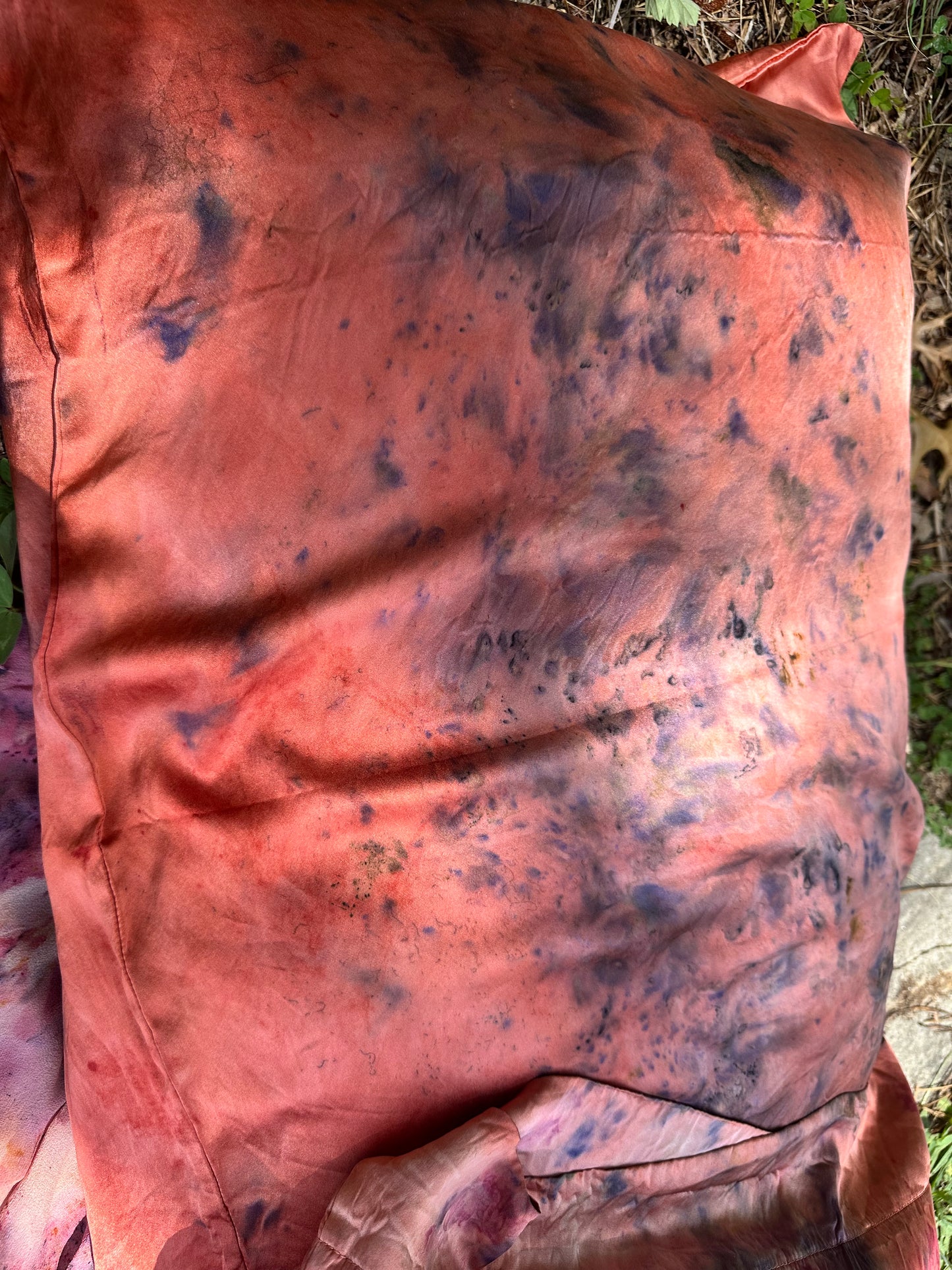 Silk pillowcase set - mugwort & moon