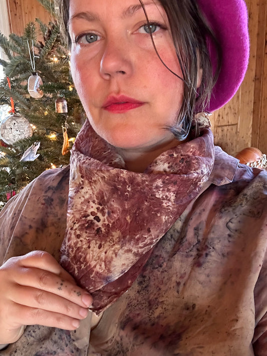 Plant magic bandana/altar cloth- tree medicine