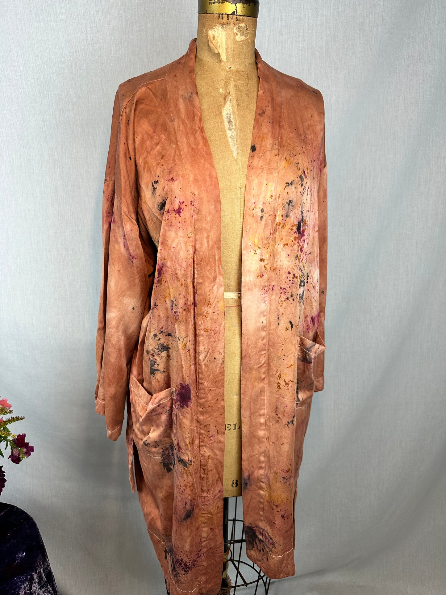 Silk robe - Earth My Body