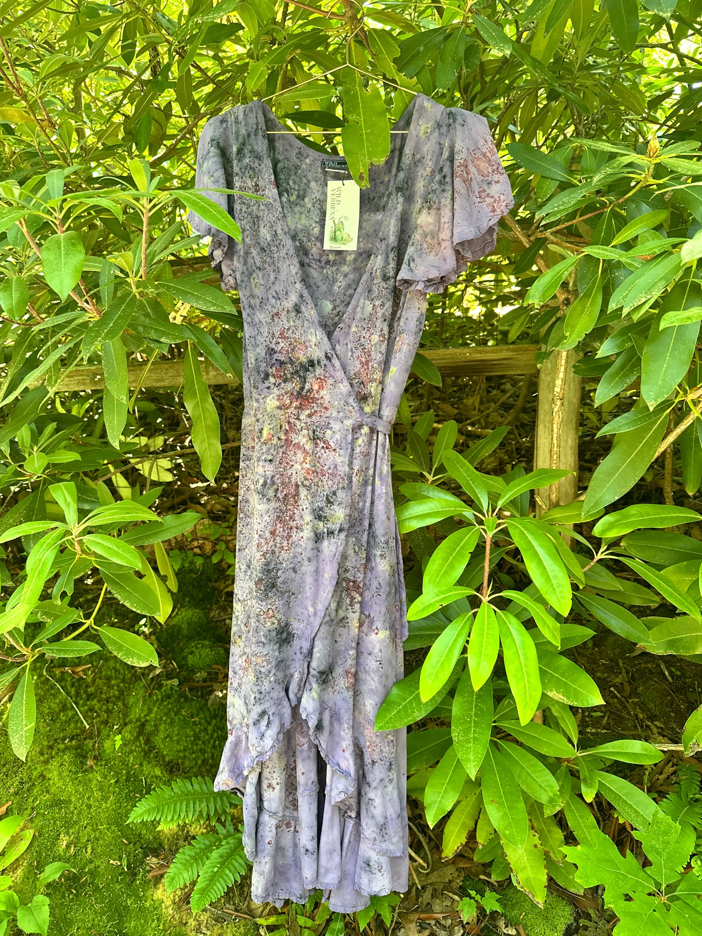 Wrap dress - bloom wild