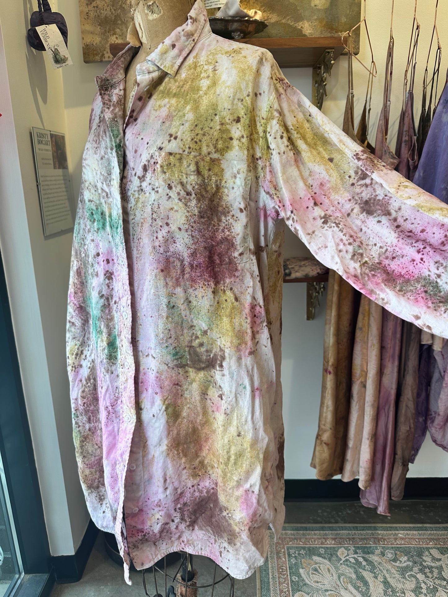 Linen tunic- honey & sunshine