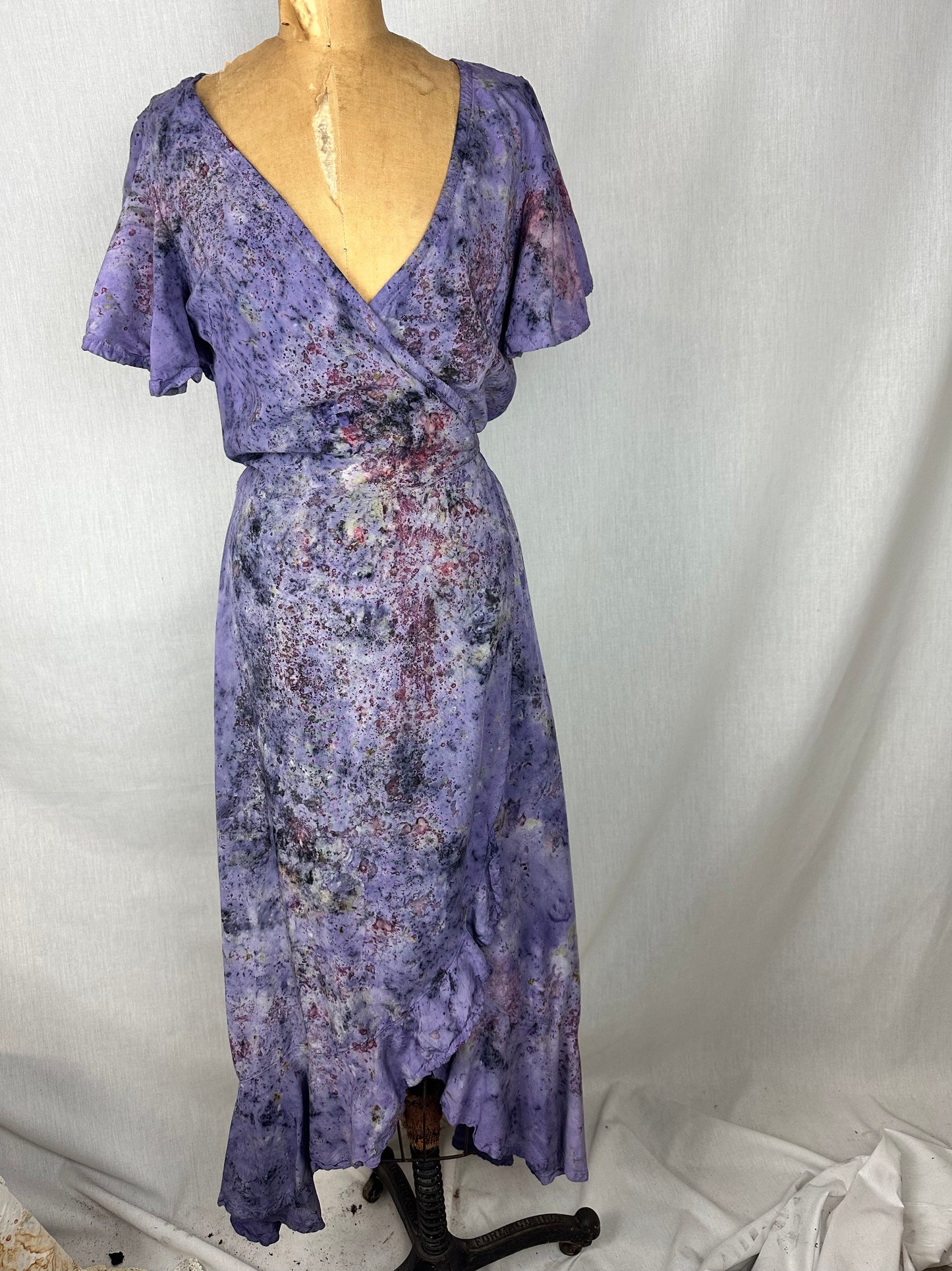 Wrap dress - bloom wild
