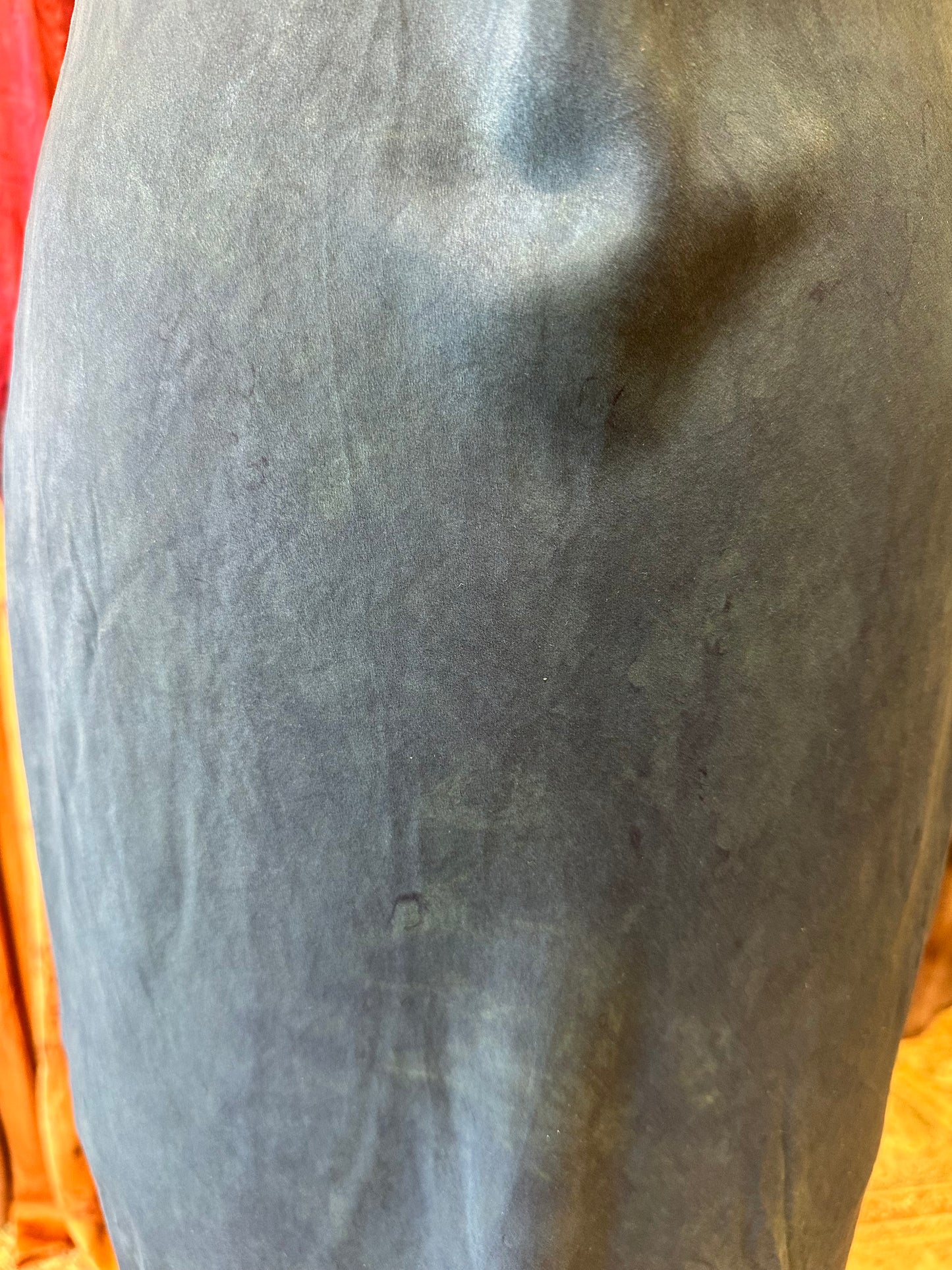 Silk slip dress - water goddess