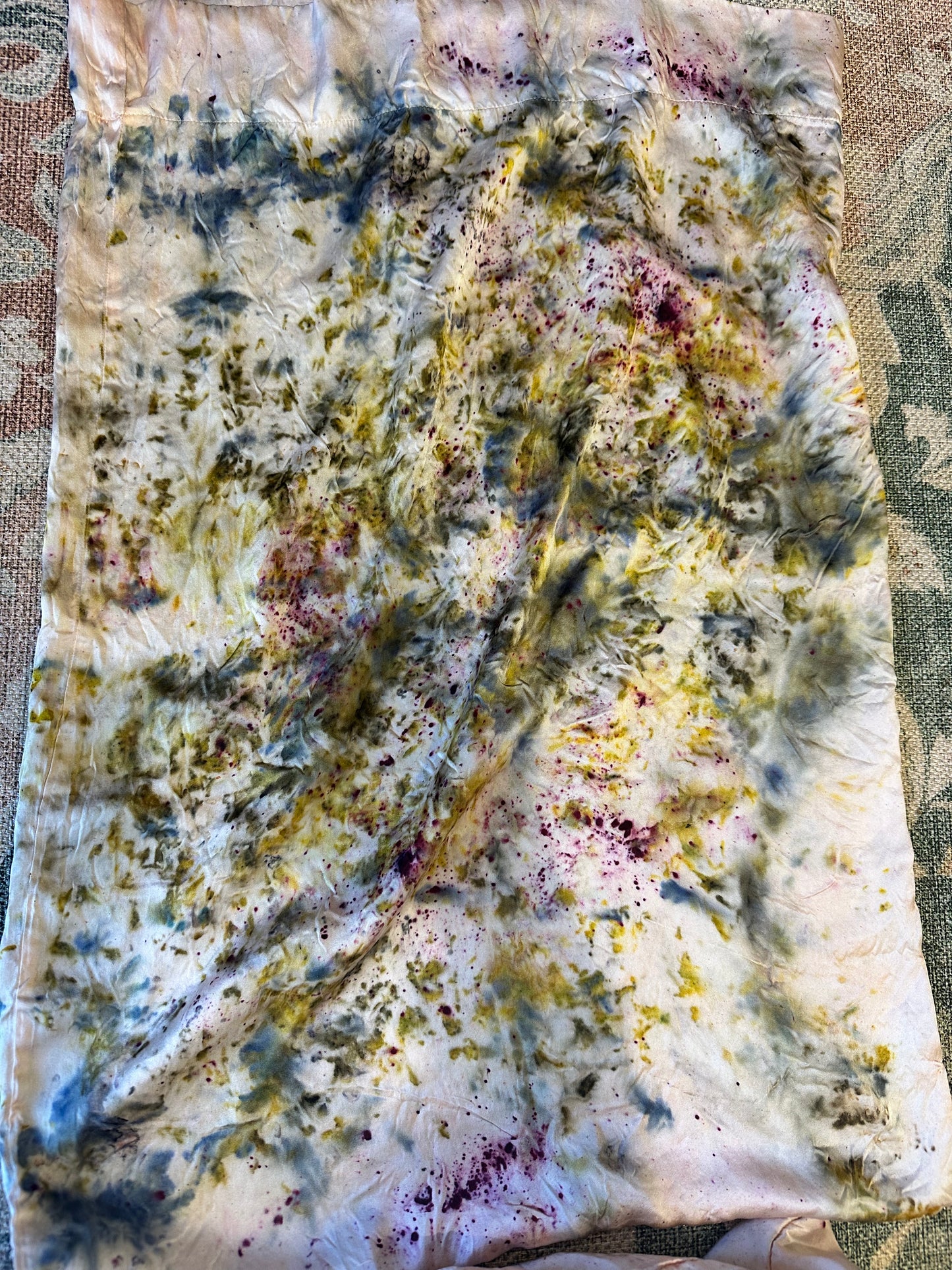 Silk pillow case set