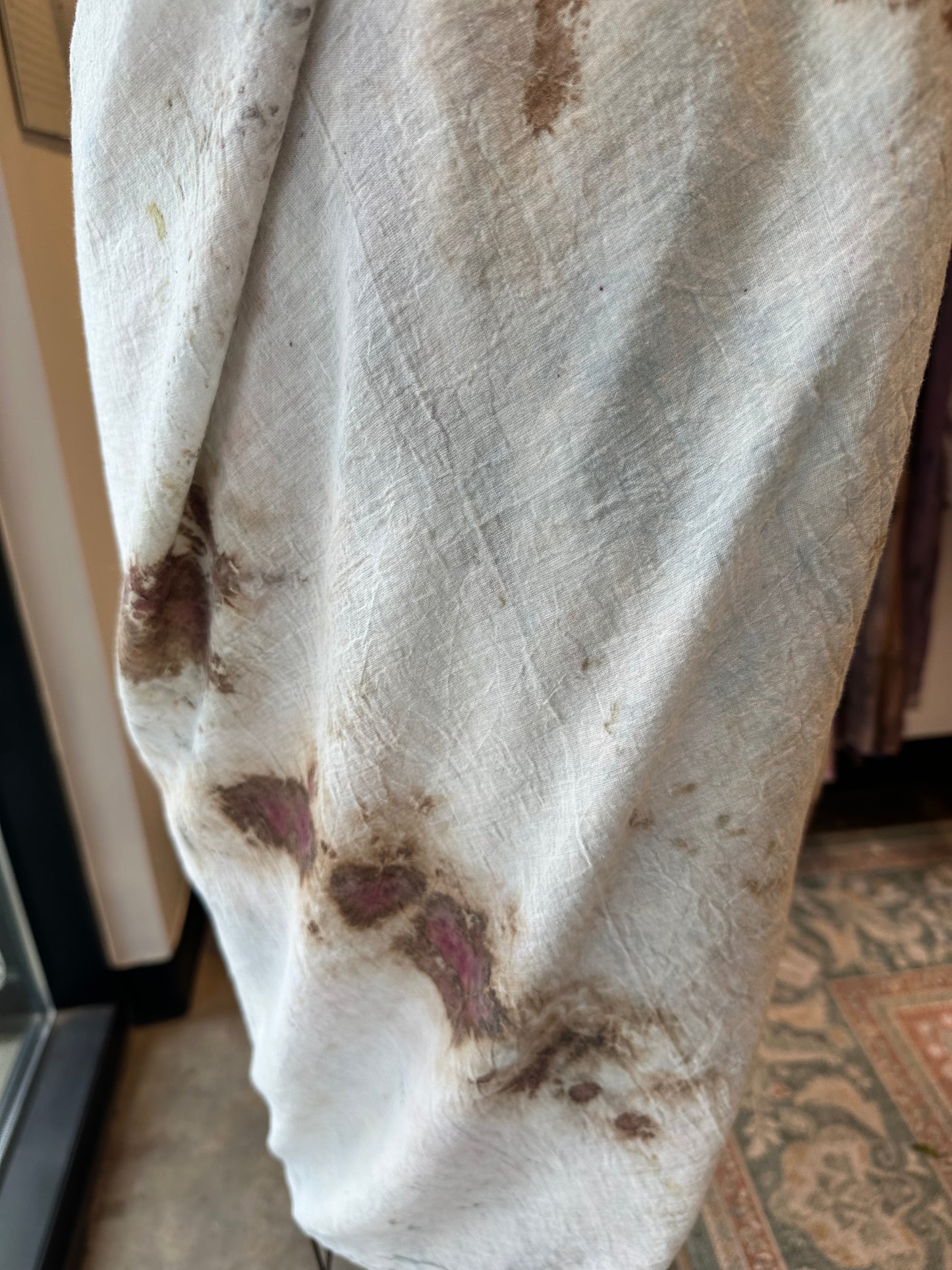 XL organic cotton shawl