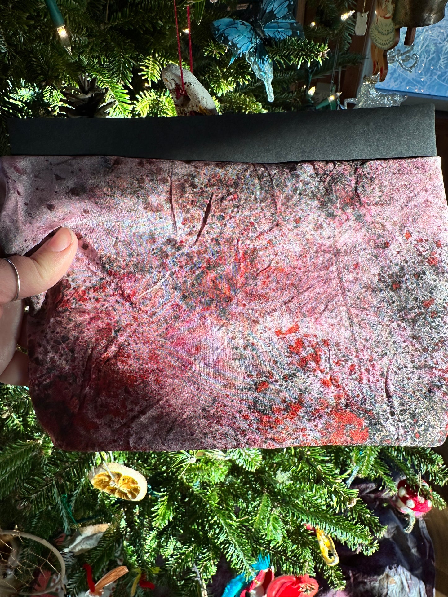 Plant magic bandana/ altar cloth- sacred heart