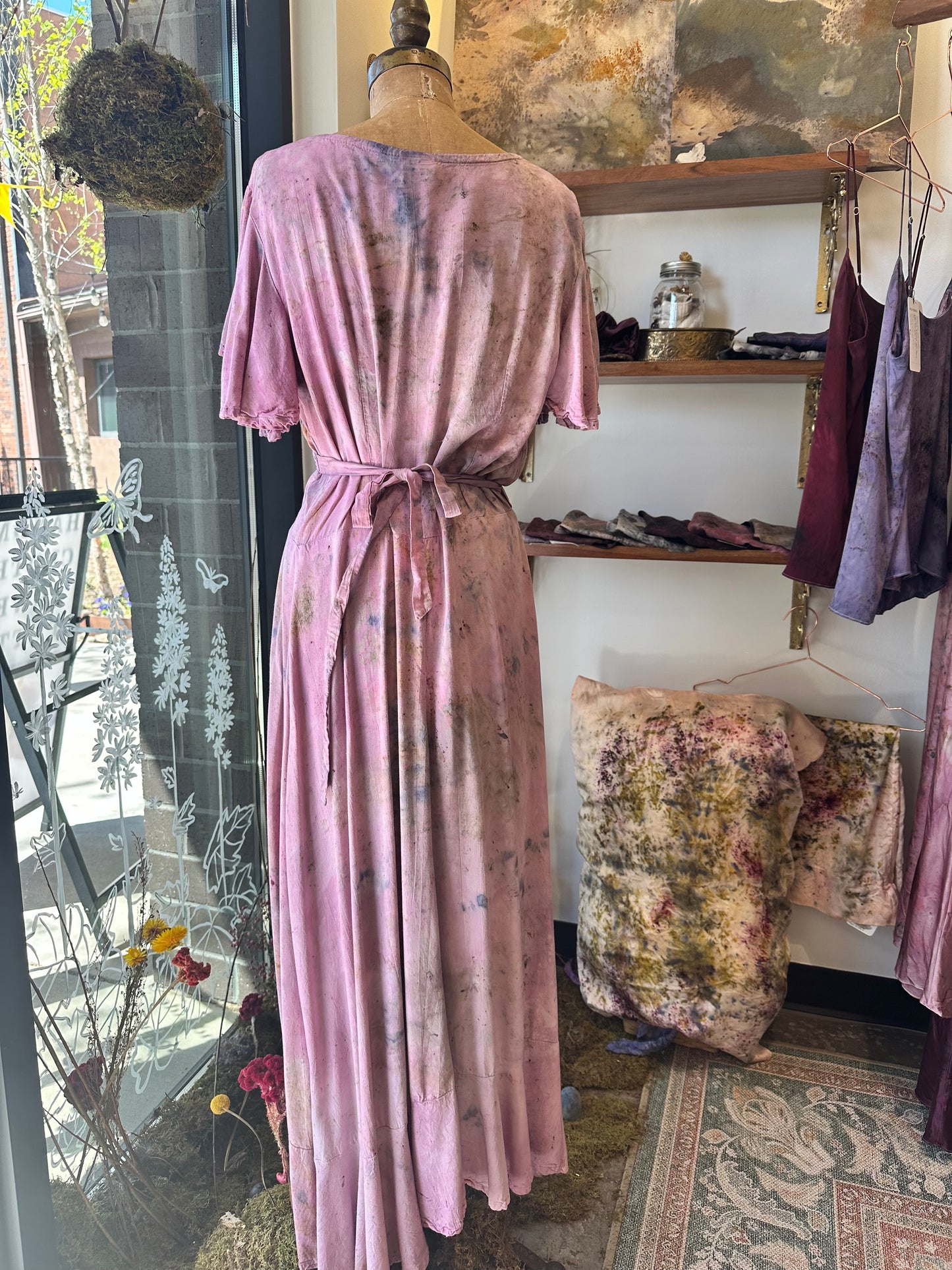 Wrap dress - Wild rose