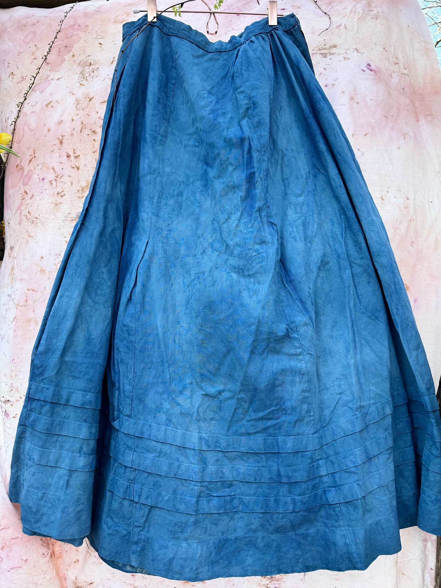 Victorian cotton petticoat 