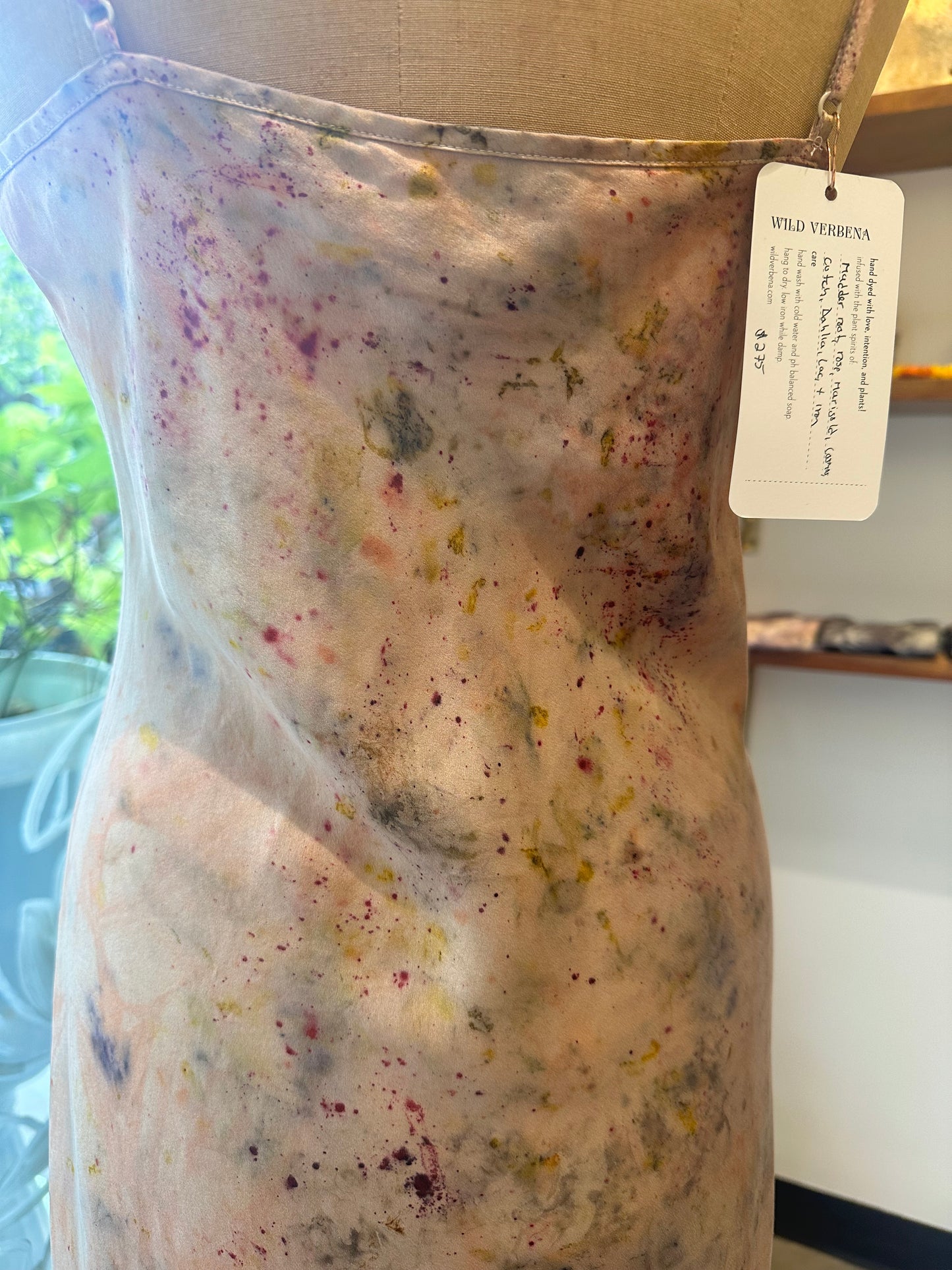 Silk slip dress - I AM