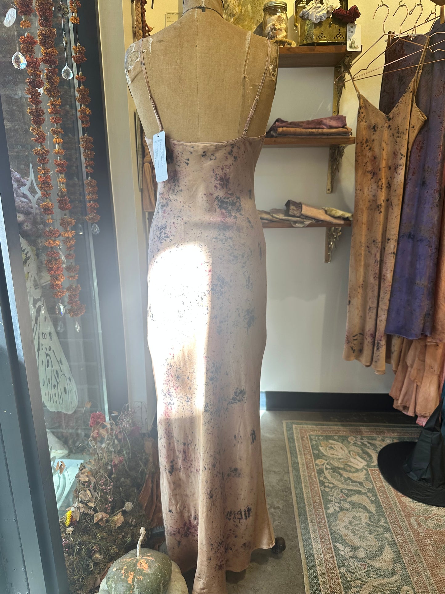 Silk slip dress - power center