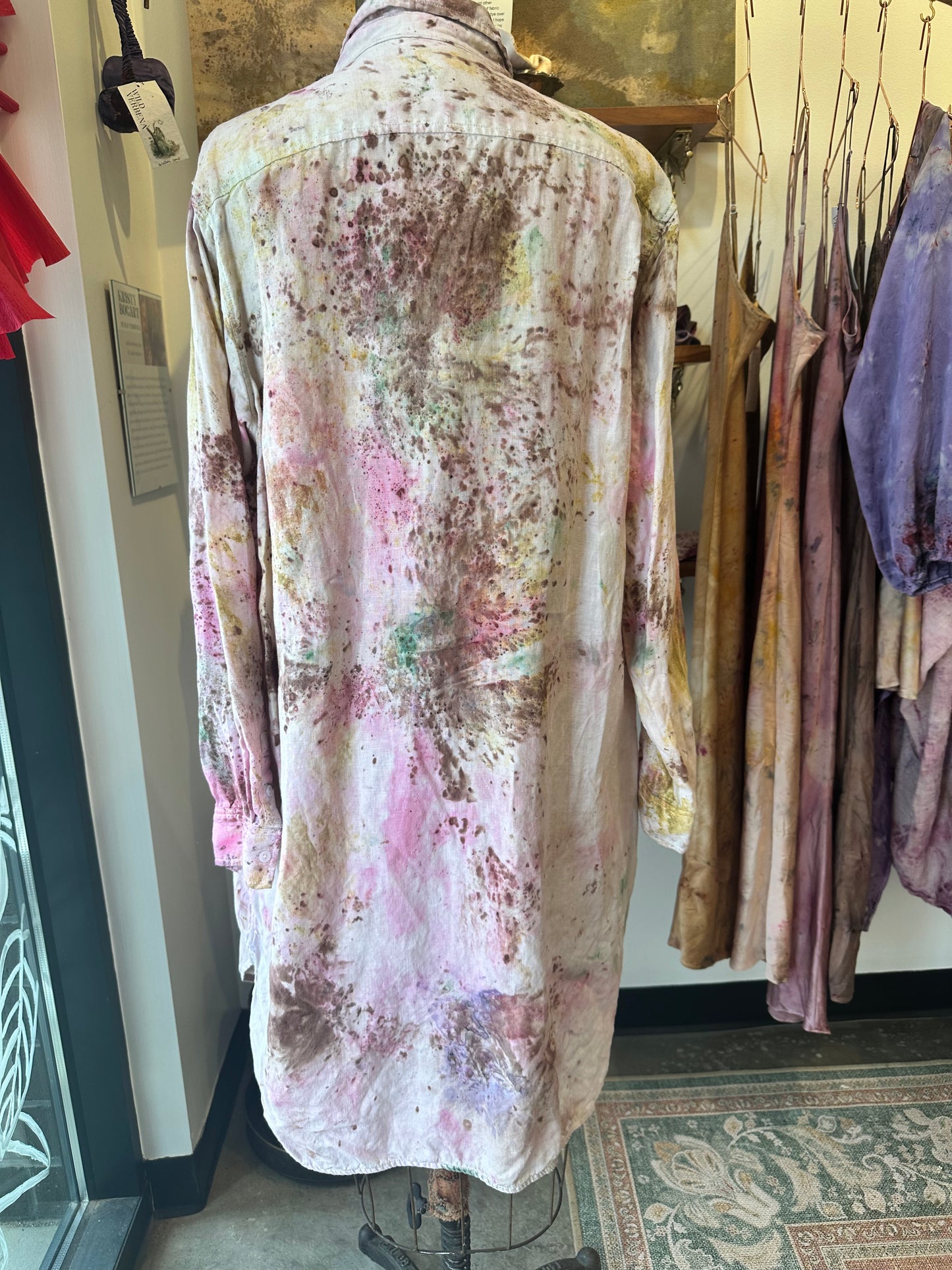 Linen tunic- honey & sunshine