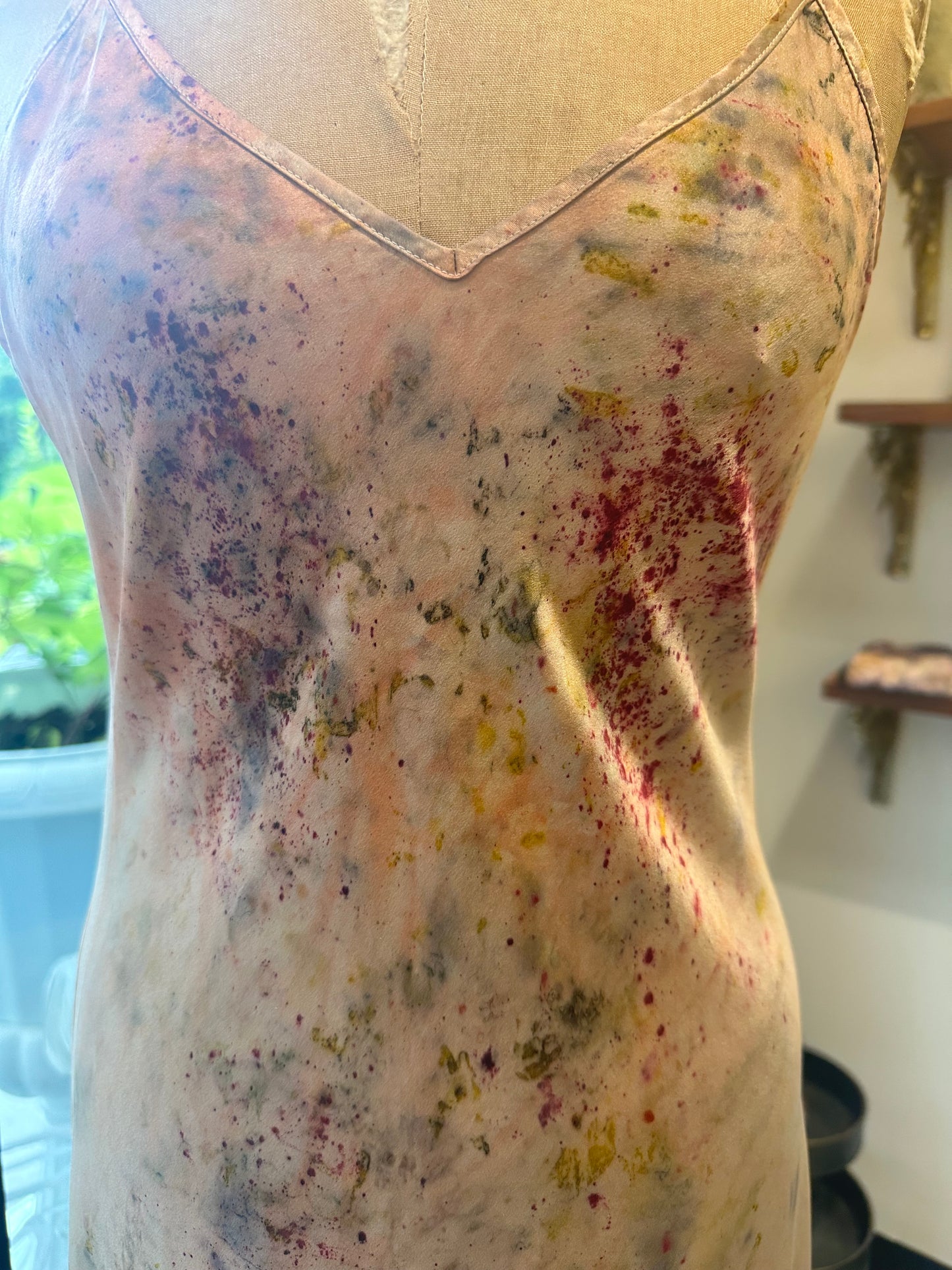 Silk slip dress - I AM