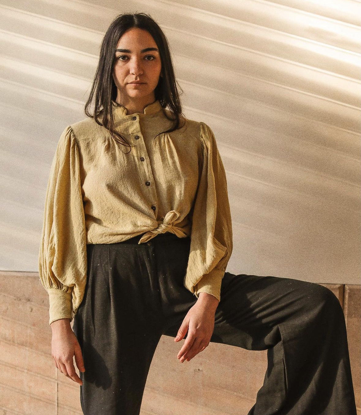 Poet blouse - lavender