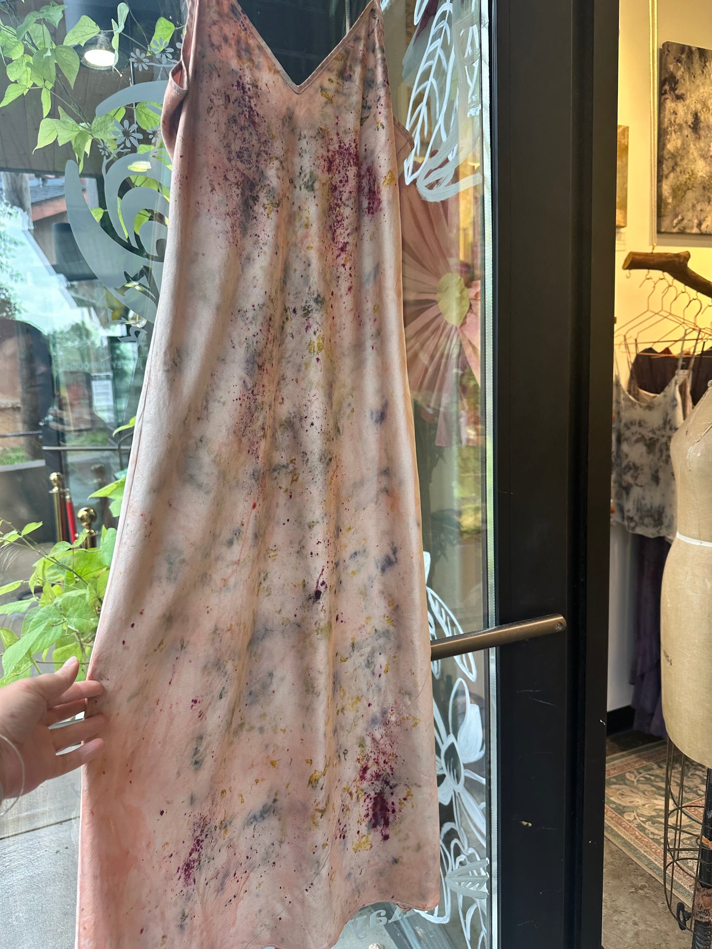 Silk slip dress - I AM