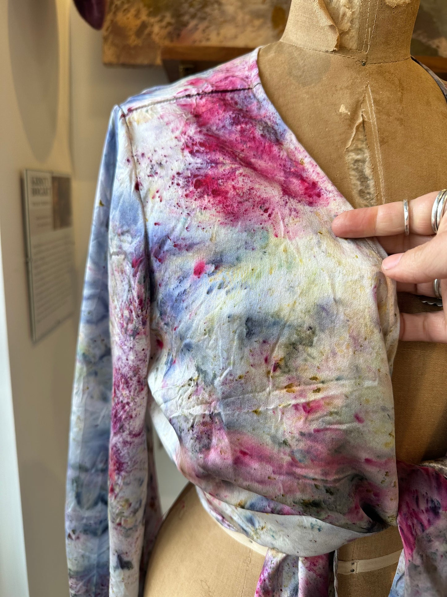 Silk wrap top- ignite