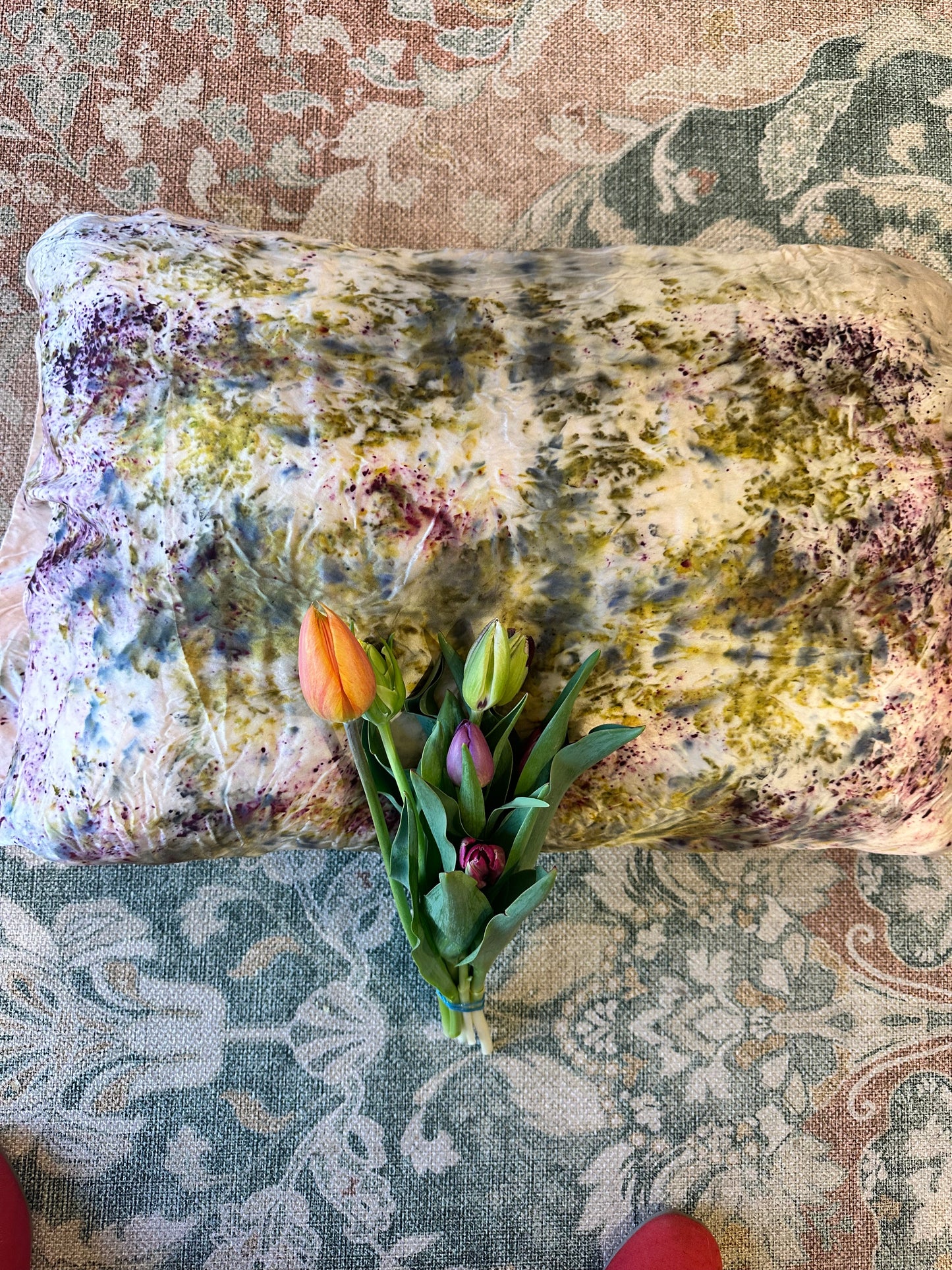 Silk pillow case set