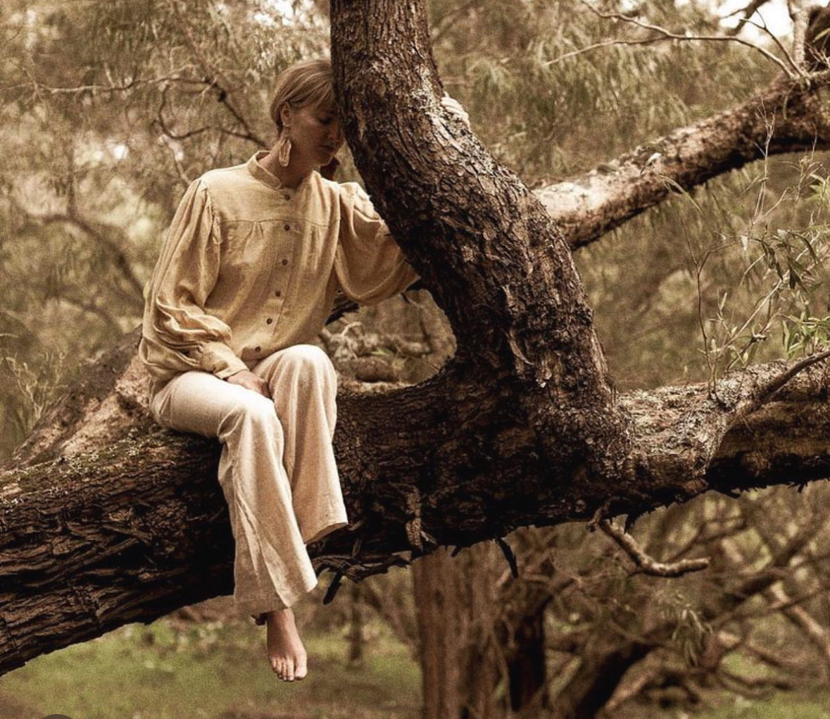 Poet blouse - lavender