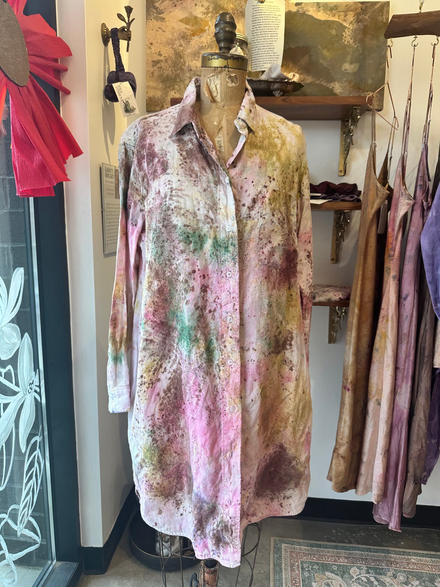 Linen tunic- honey & sunshine