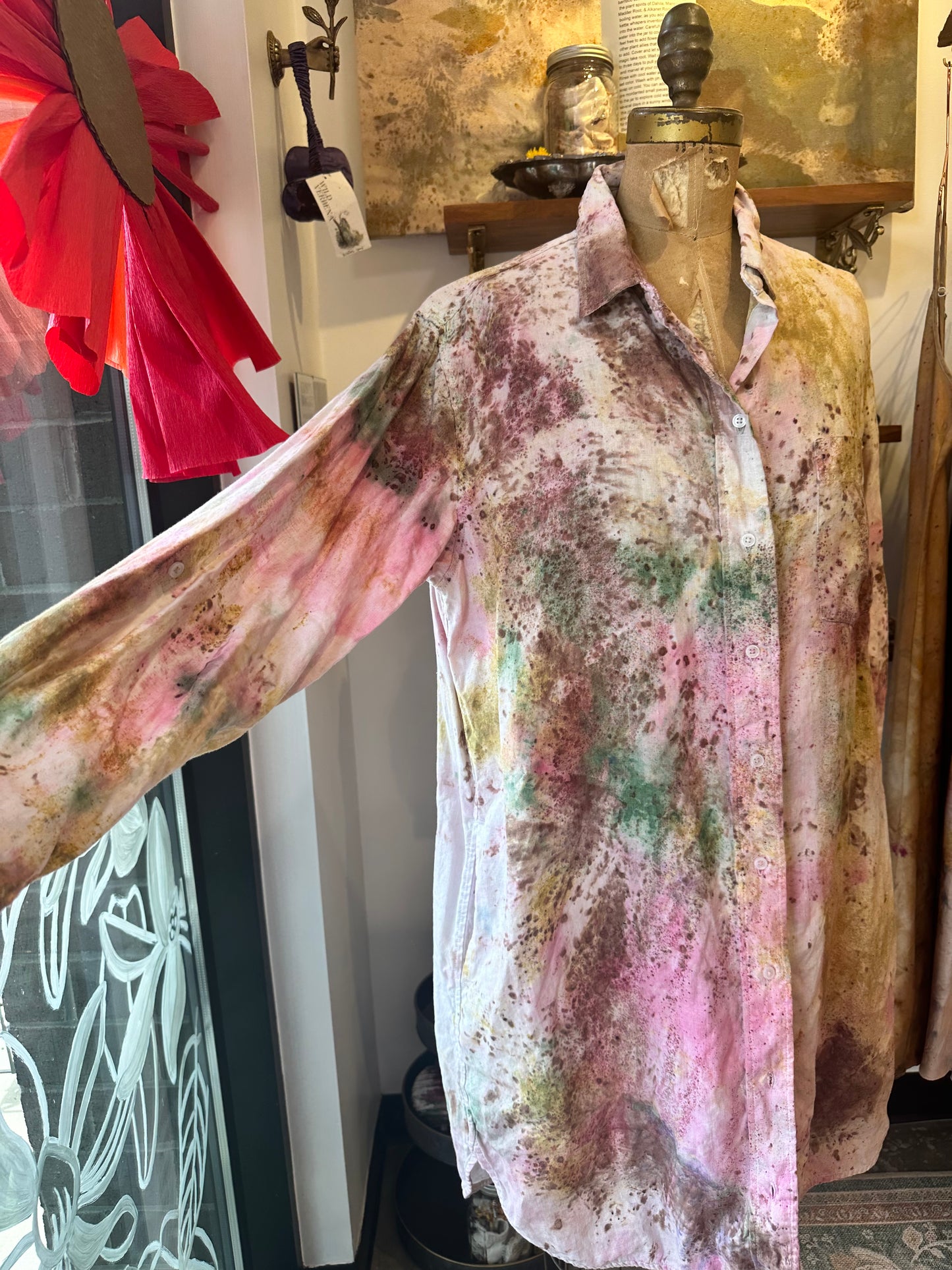 Linen tunic- honey & sunshine