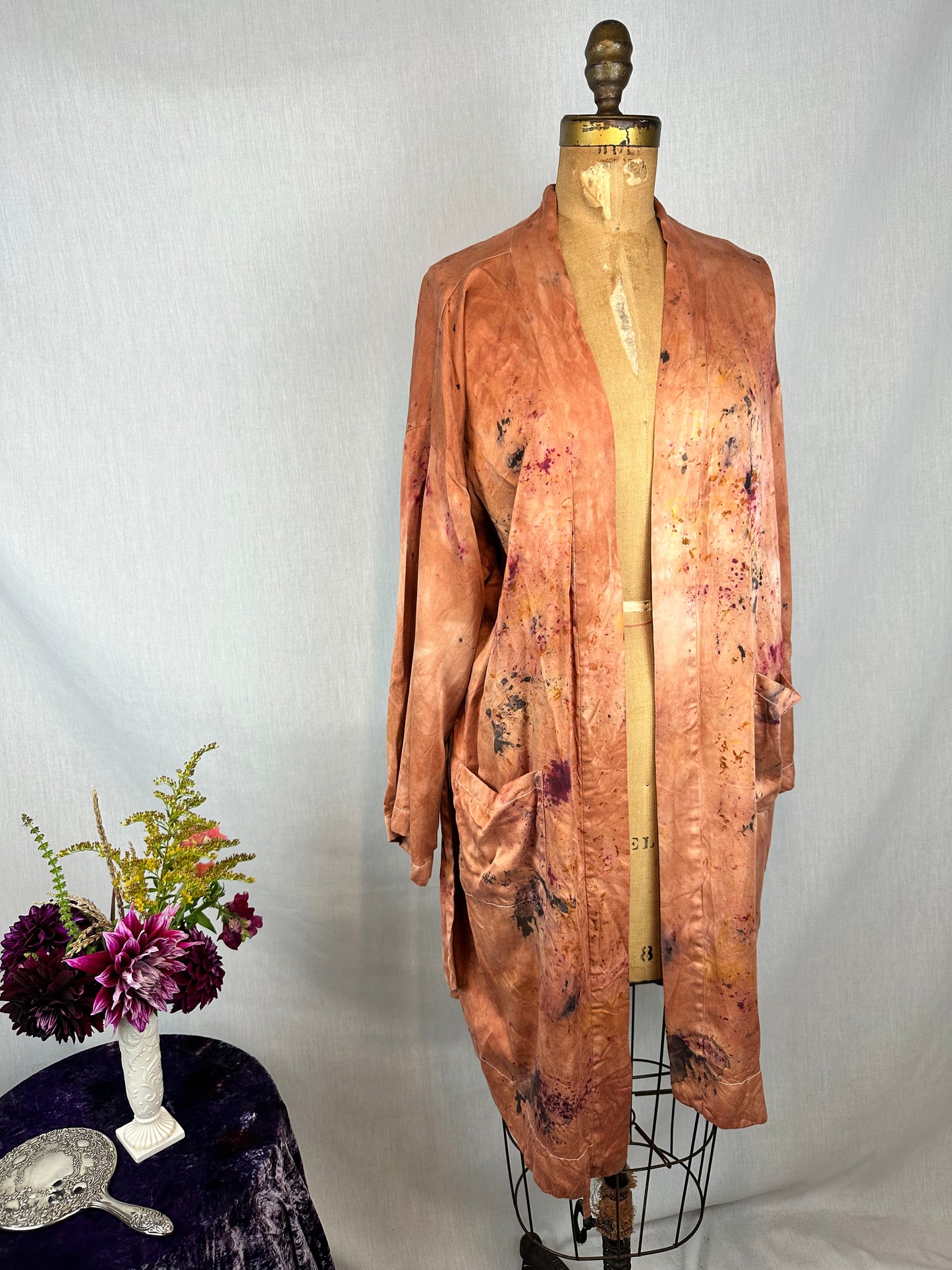 Silk robe - Earth My Body