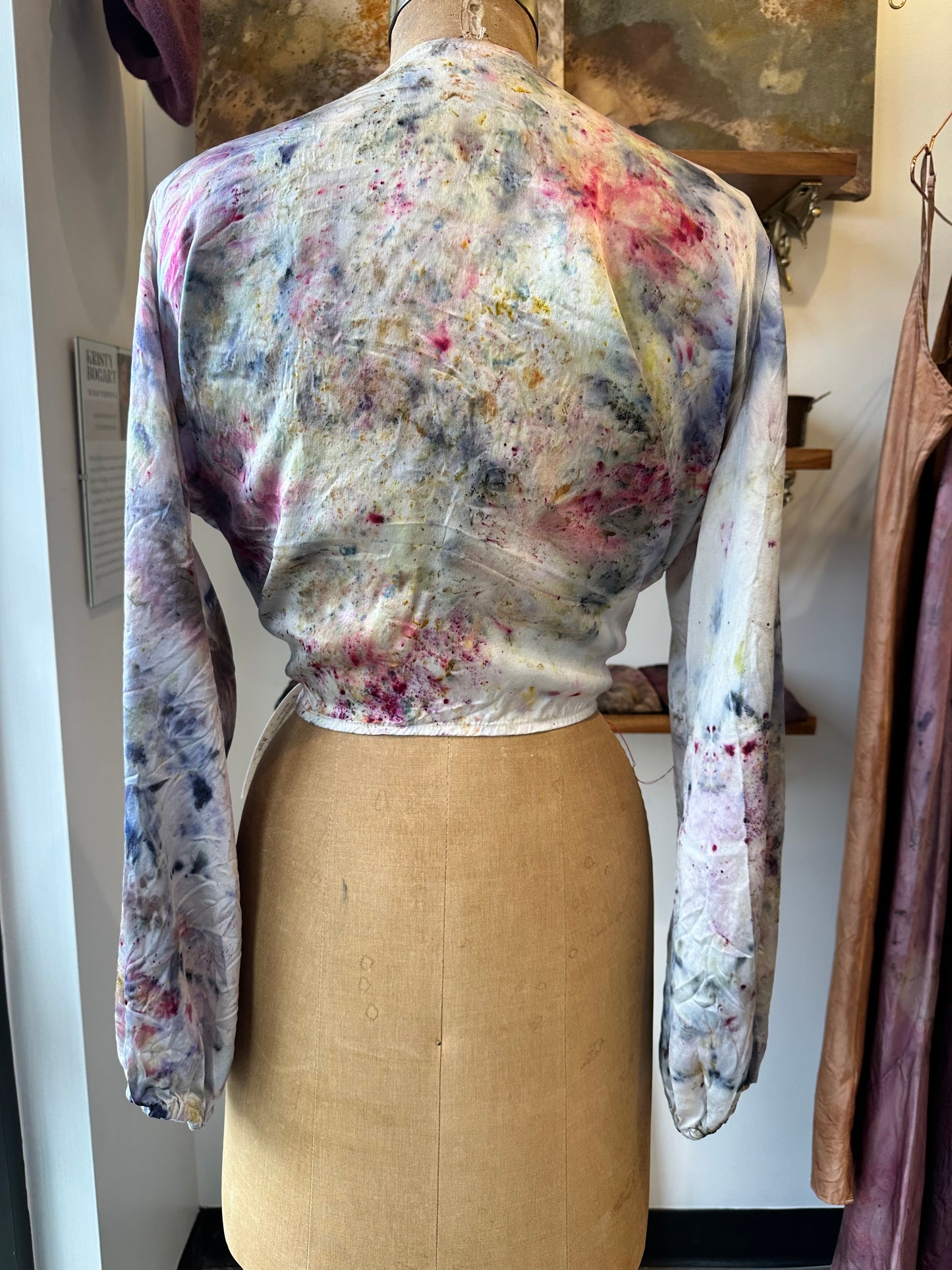 Silk wrap top- ignite