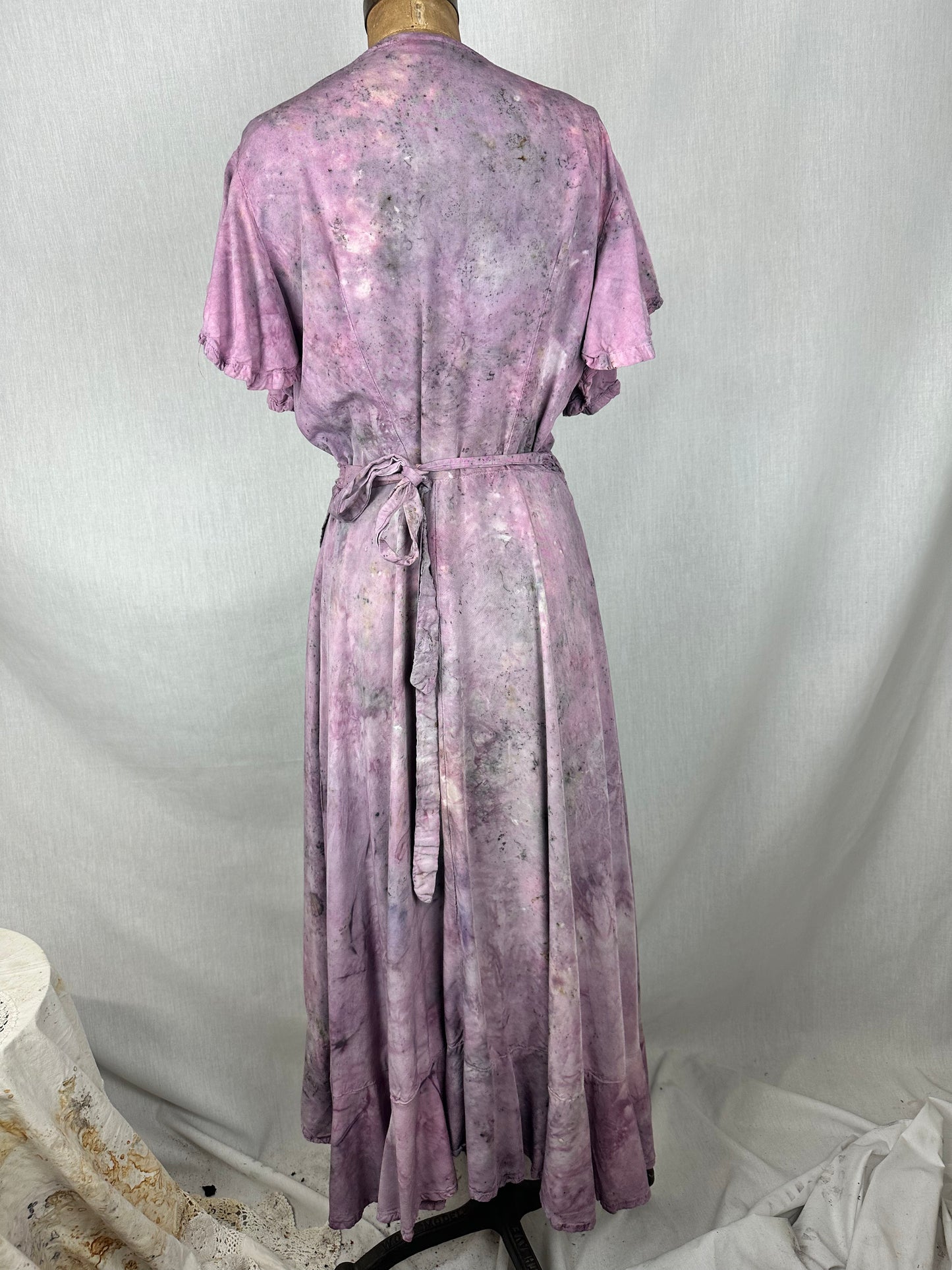 Wrap dress - heart chakra