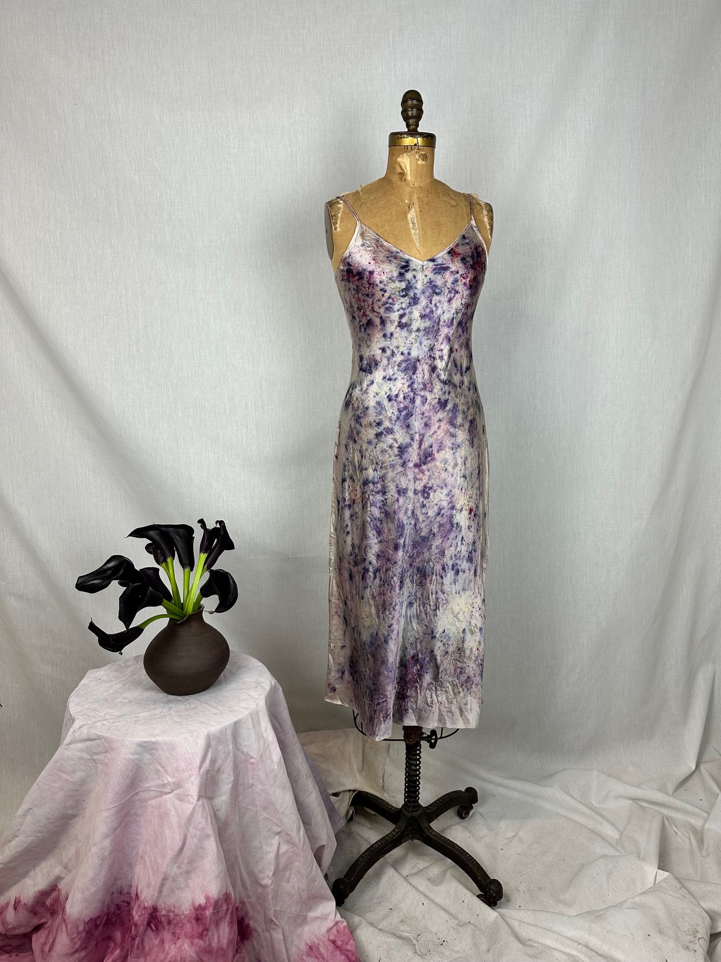 Silk Slip Dress - Of the Flowers & Stars
